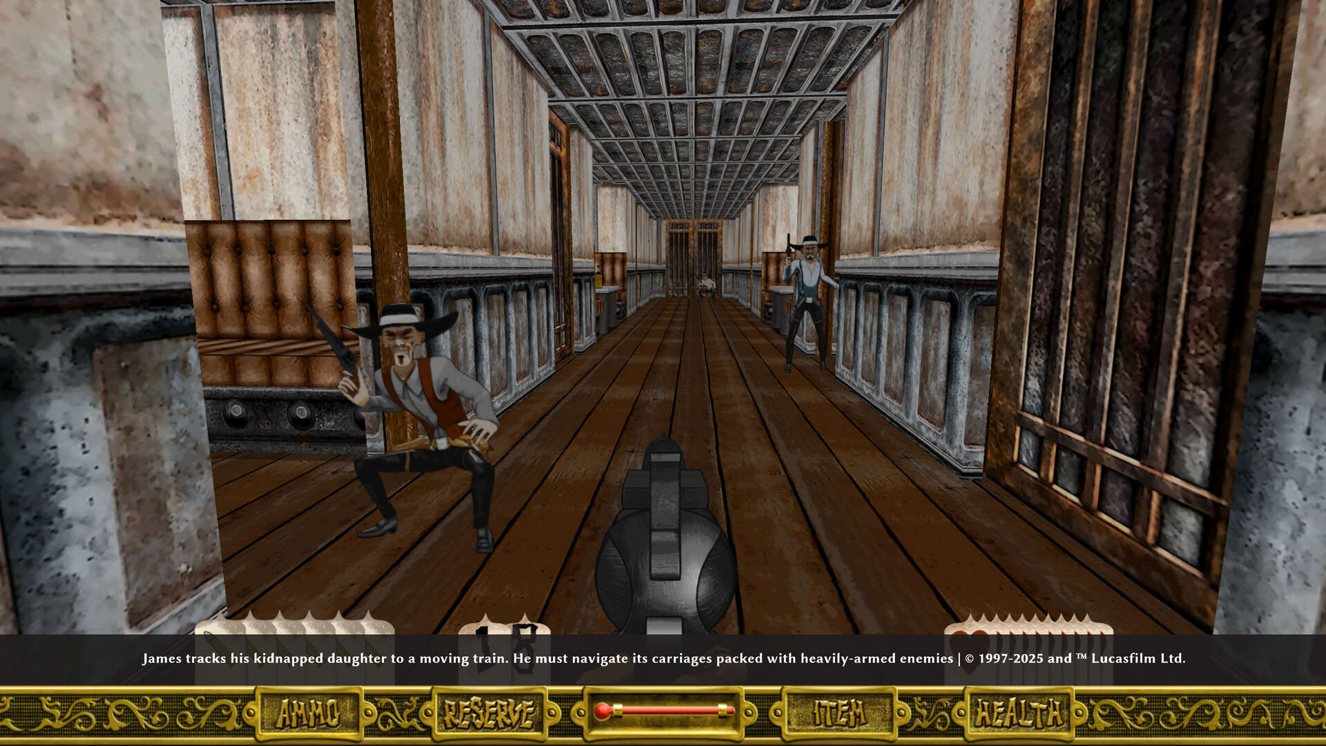 Screenshot for Outlaws + Handful of Missions: Remaster