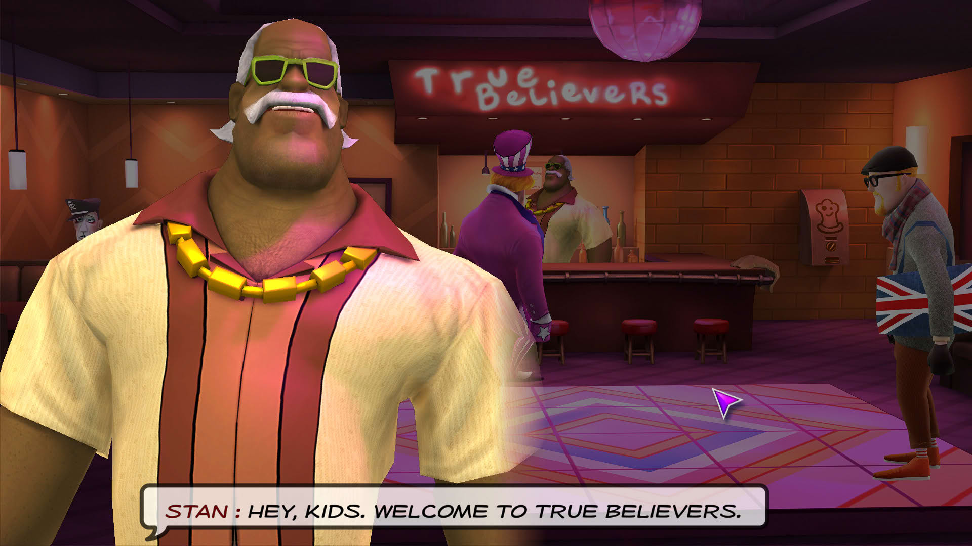 Screenshot for Supreme League of Patriots Issue 2: Patriot Frames