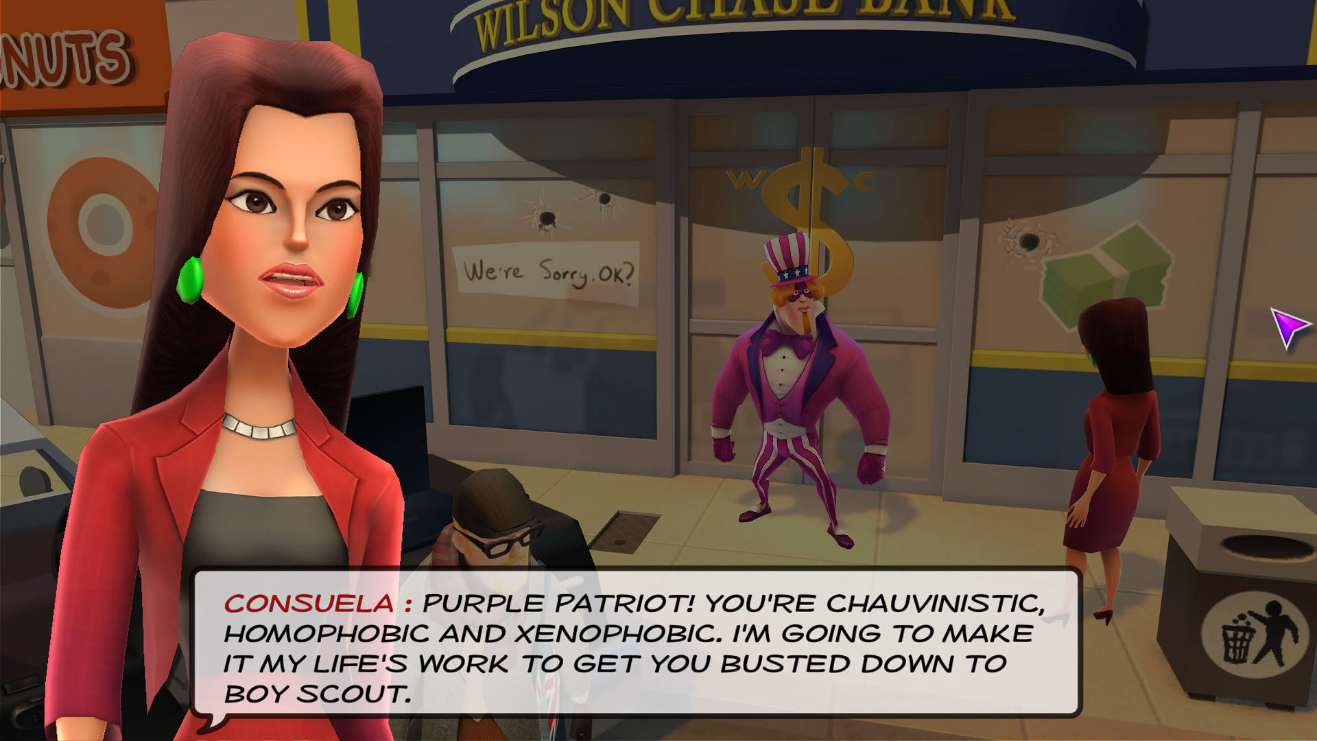 Screenshot for Supreme League of Patriots Issue 3: Ice Cold in Ellis