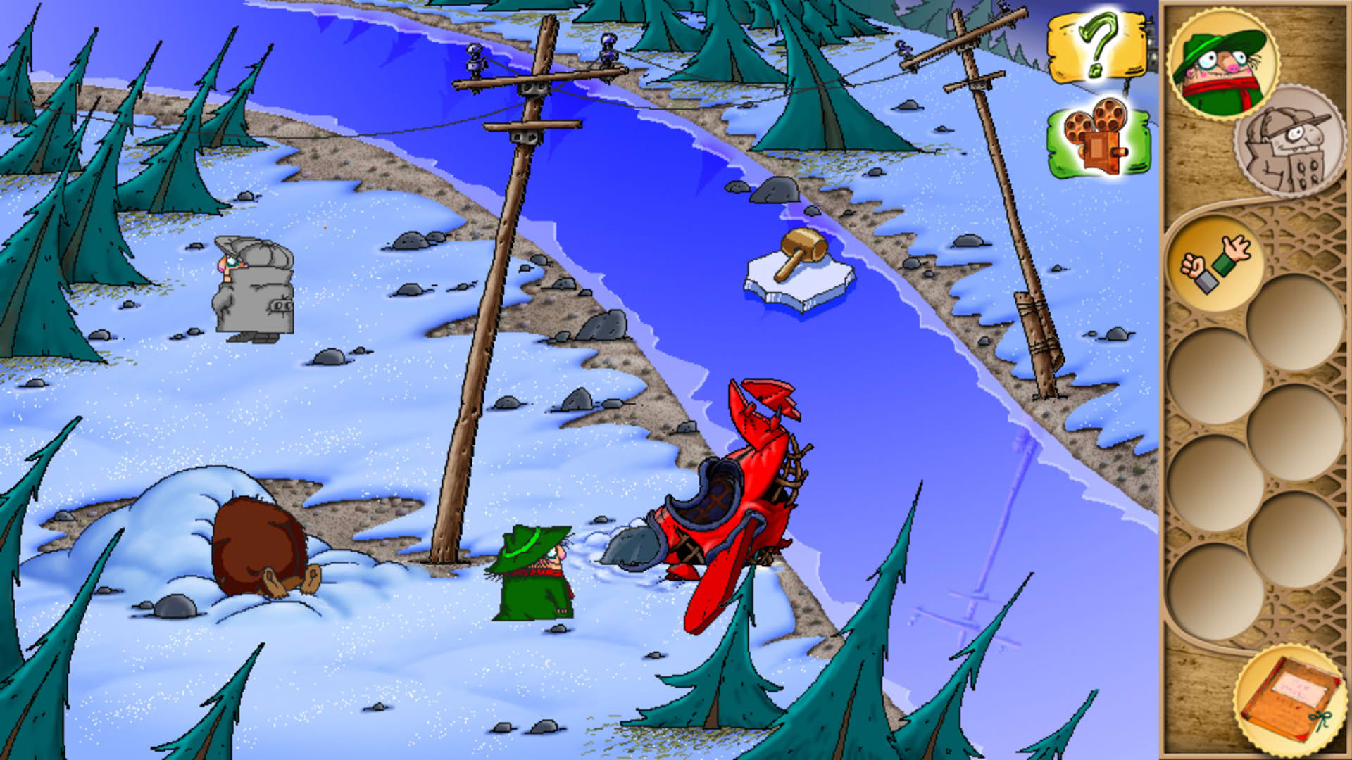 Screenshot for Pilot Brothers 3: Back Side of the Earth