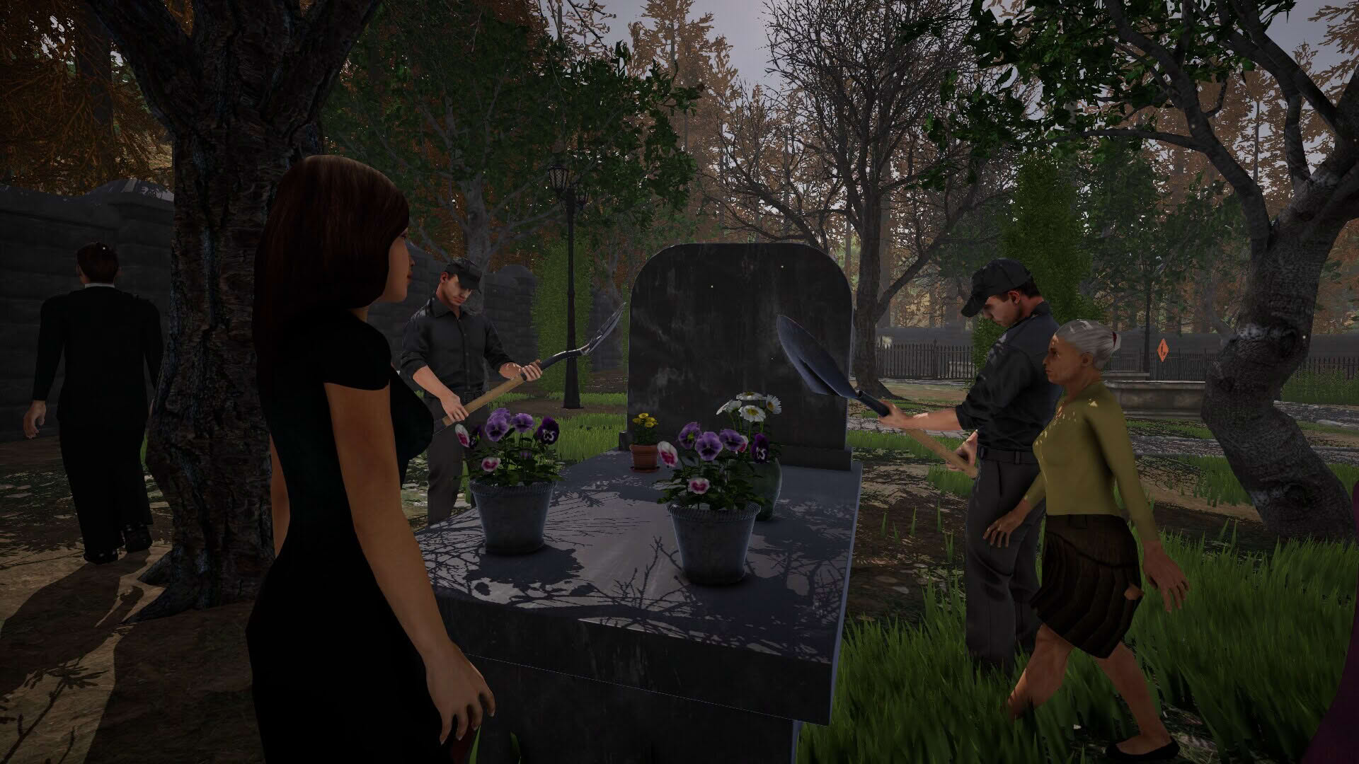Screenshot for Cemetery Simulator