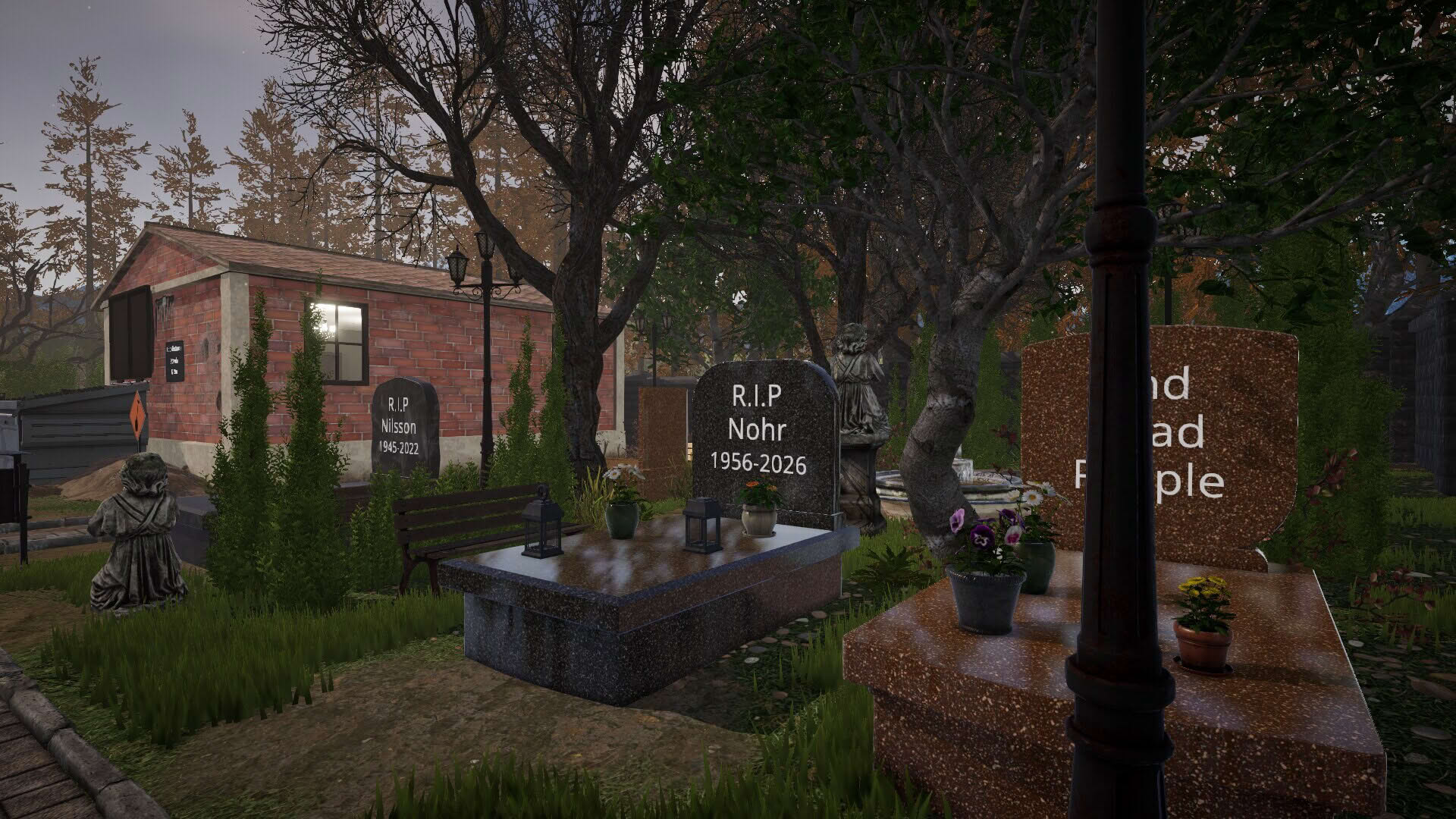 Screenshot for Cemetery Simulator