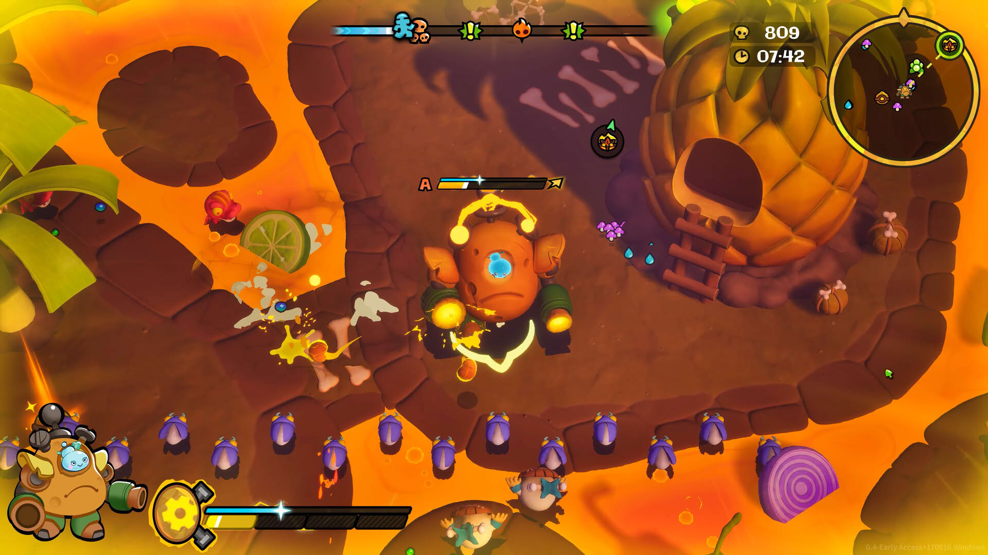 Screenshot for Funguys Swarm