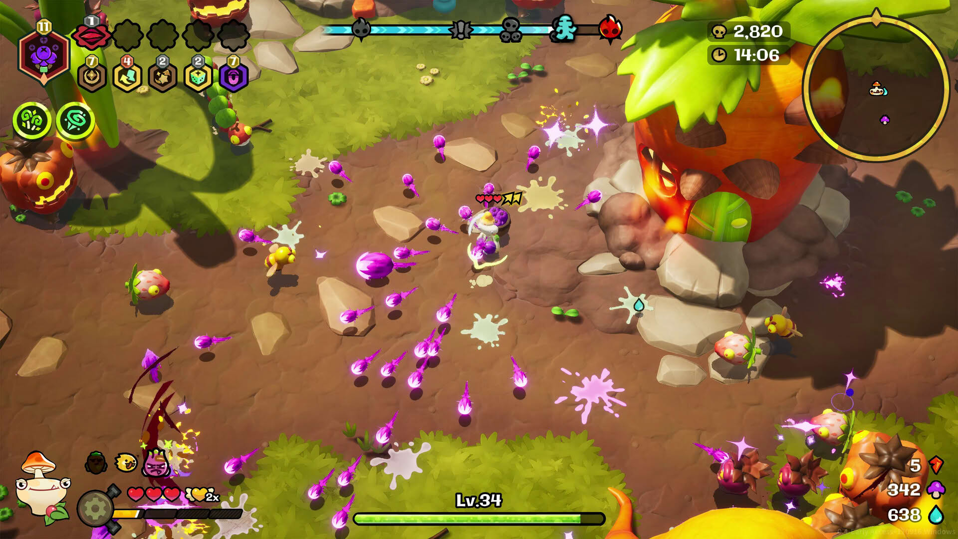 Screenshot for Funguys Swarm