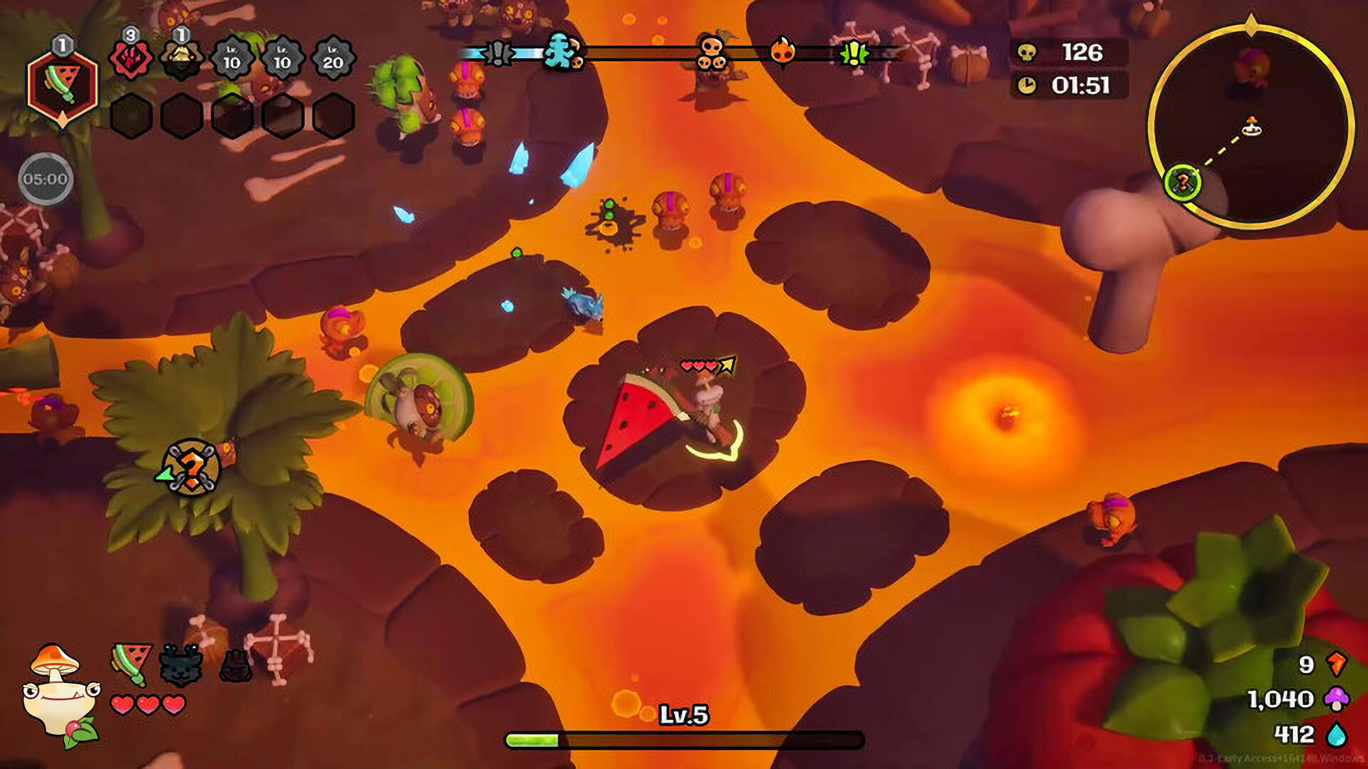 Screenshot for Funguys Swarm