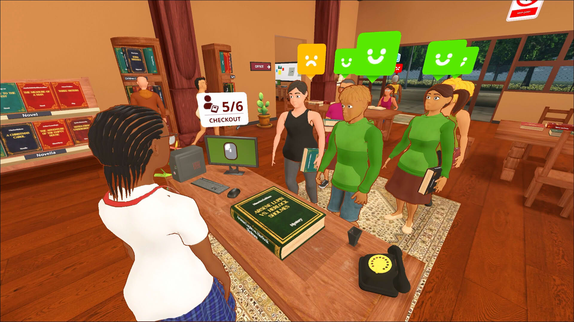 Screenshot for Libritopia: Librarian Simulator