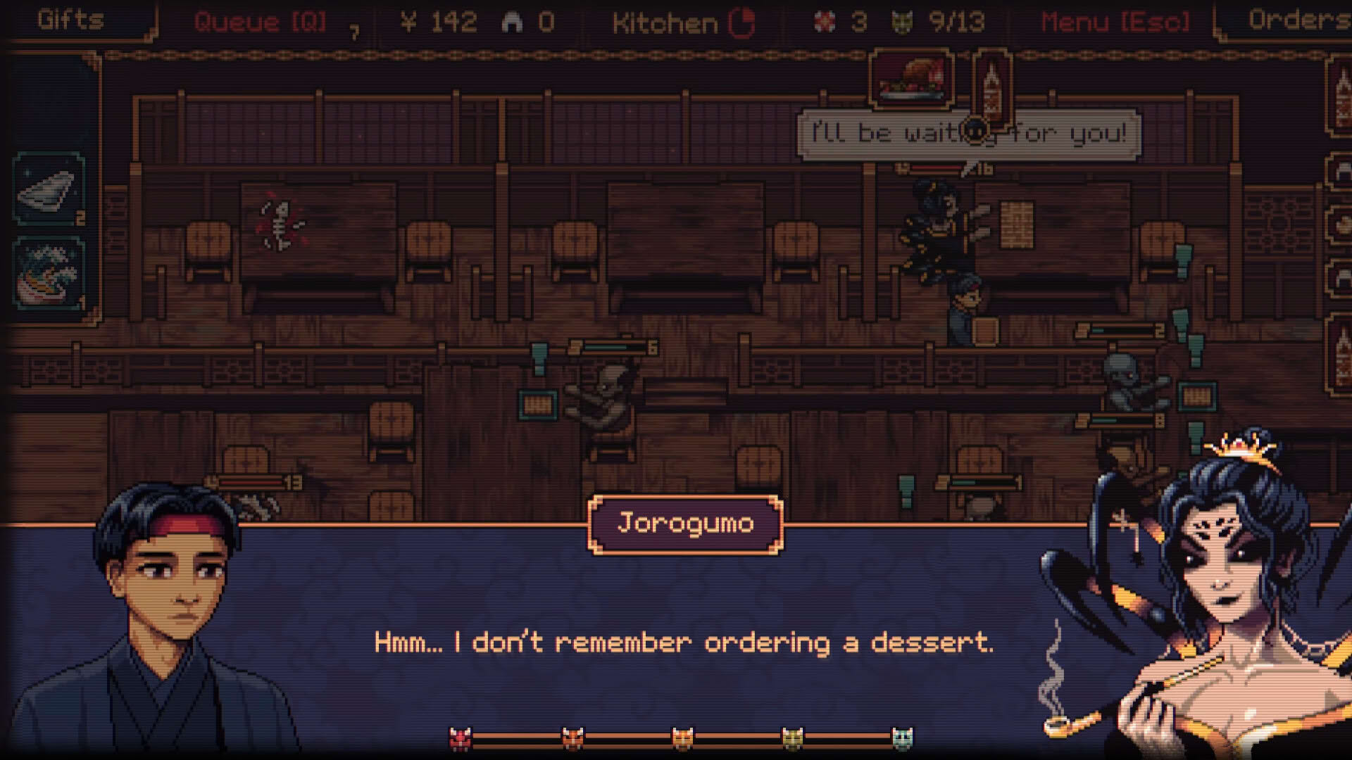 Screenshot for The Way of the Tray: Japanese Restaurant Simulator