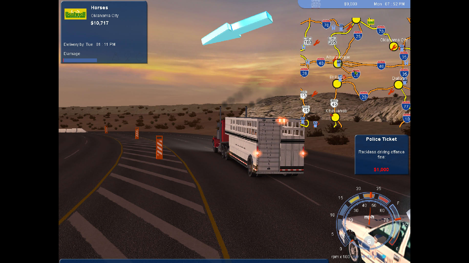 Screenshot for 18 Wheels of Steel: Pedal to the Metal
