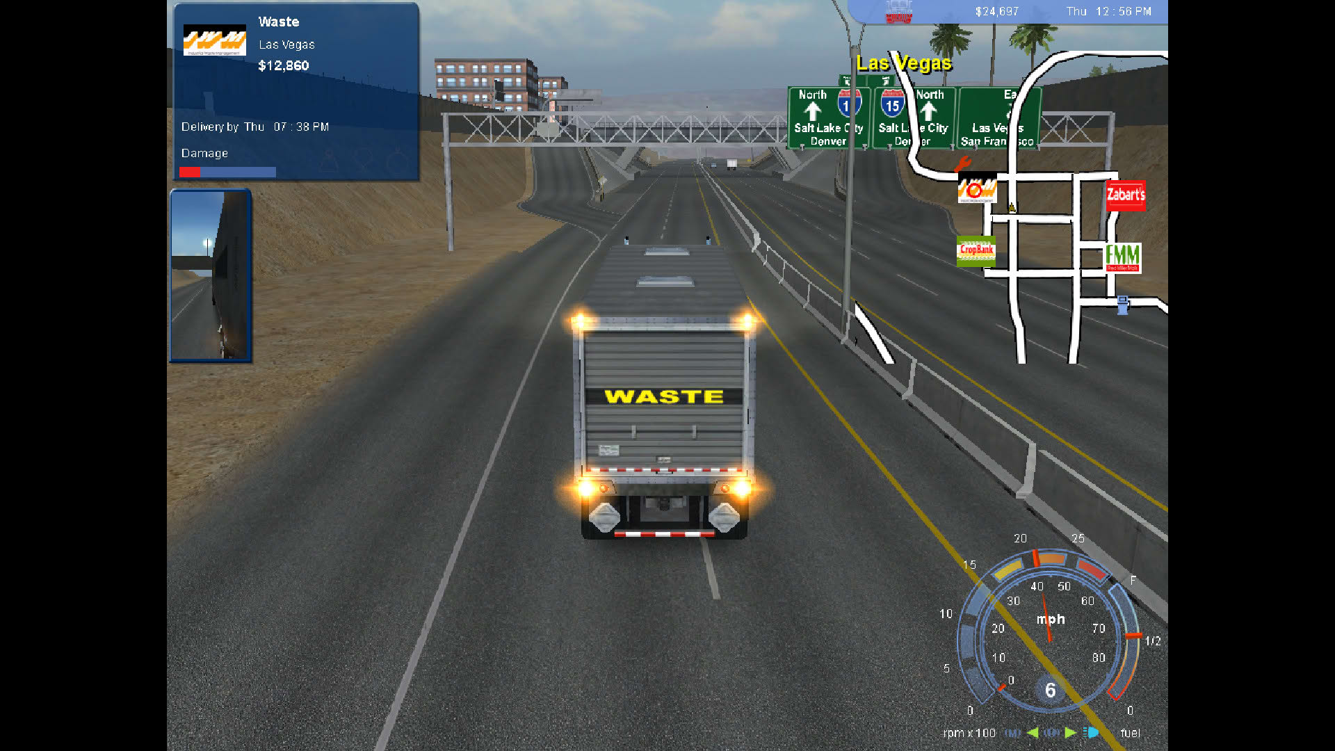 Screenshot for 18 Wheels of Steel: Pedal to the Metal