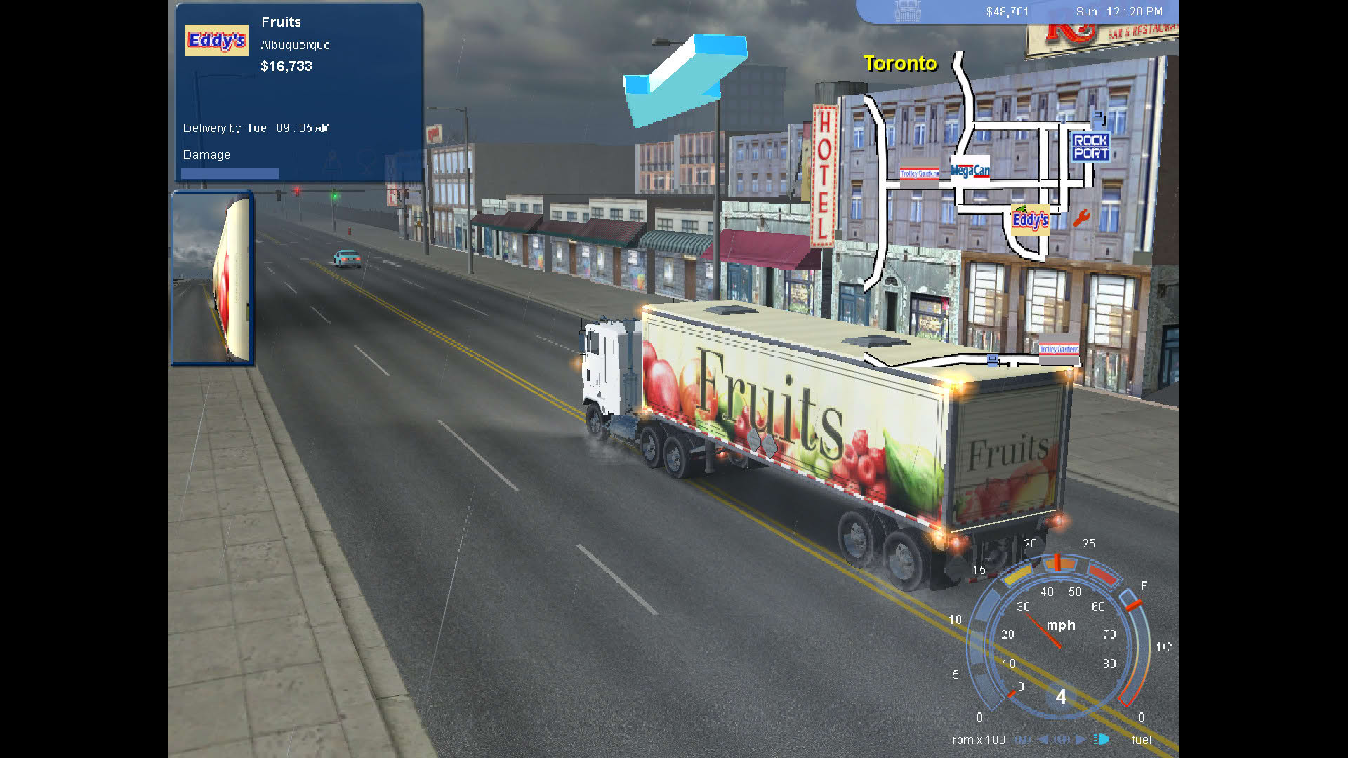 Screenshot for 18 Wheels of Steel: Pedal to the Metal