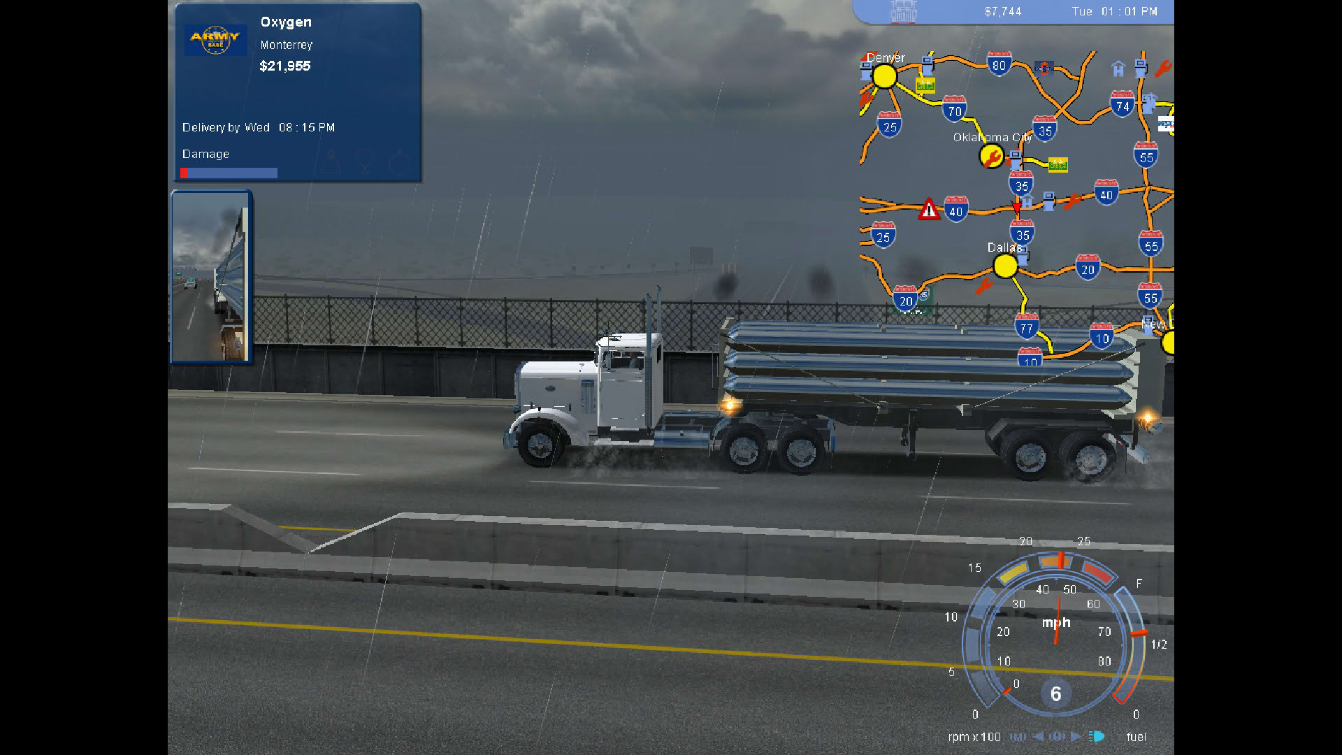 Screenshot for 18 Wheels of Steel: Pedal to the Metal