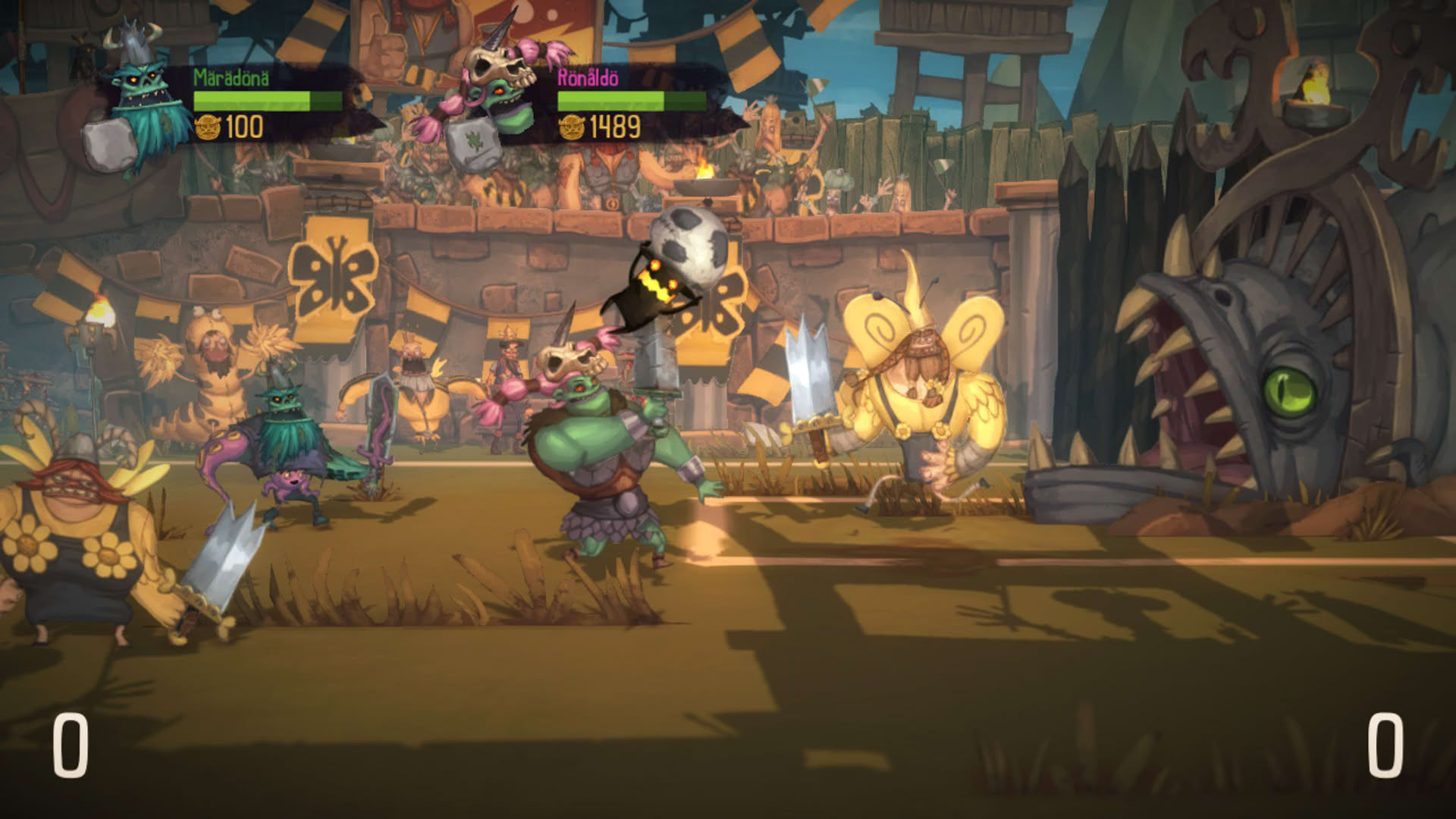 Screenshot for Zombie Vikings