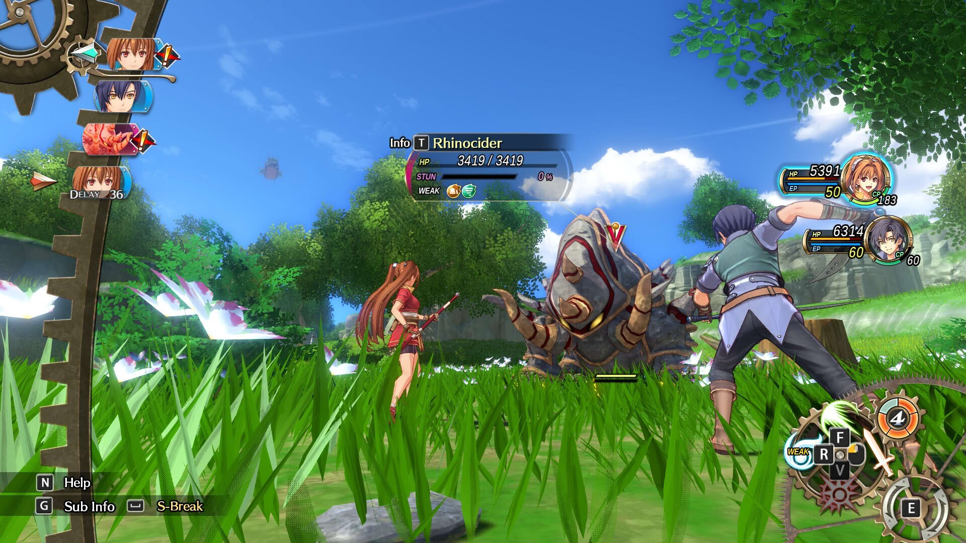 Screenshot for Trails in the Sky 1st Chapter