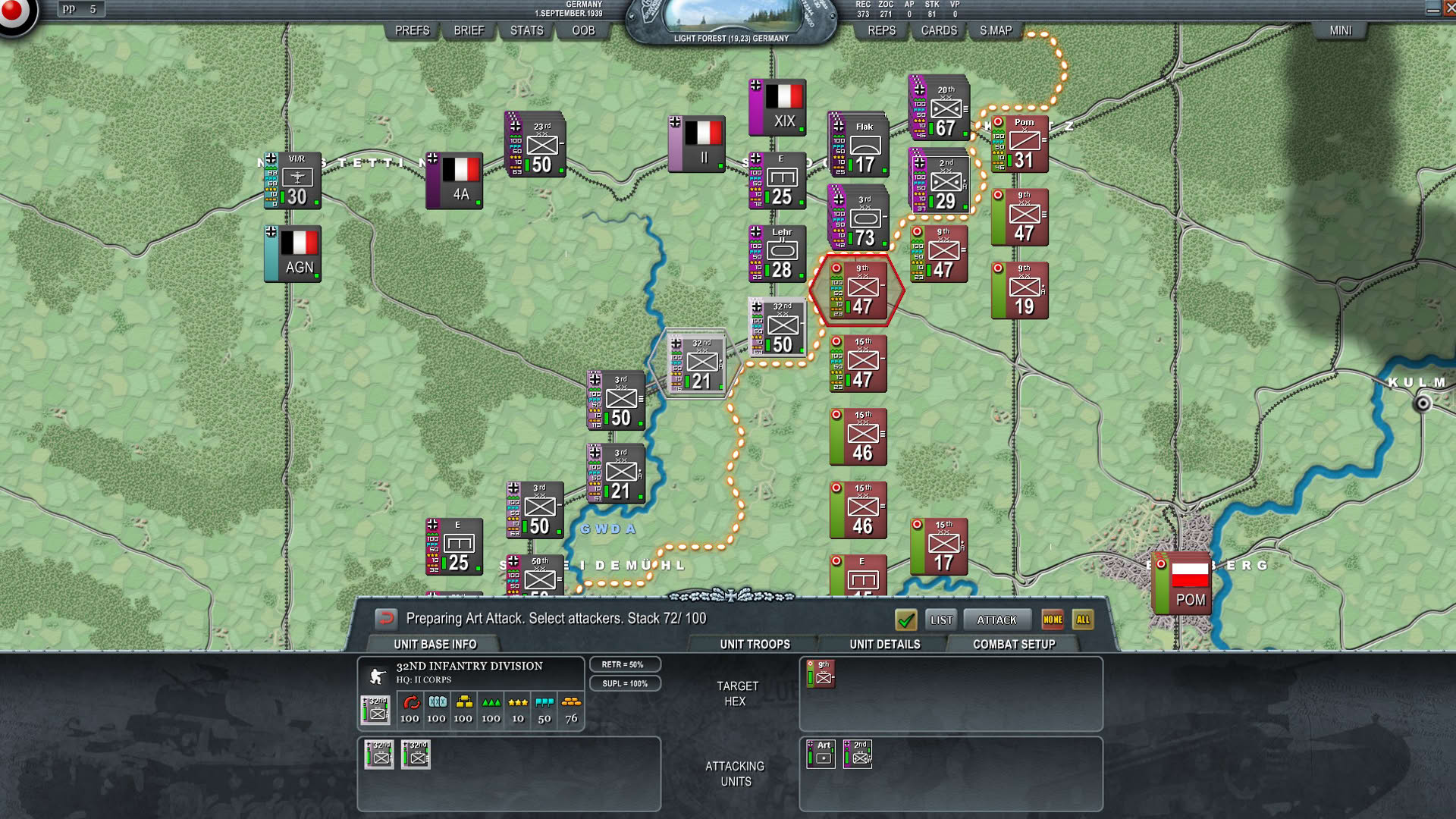 Screenshot for Decisive Campaigns: The Blitzkrieg from Warsaw to Paris