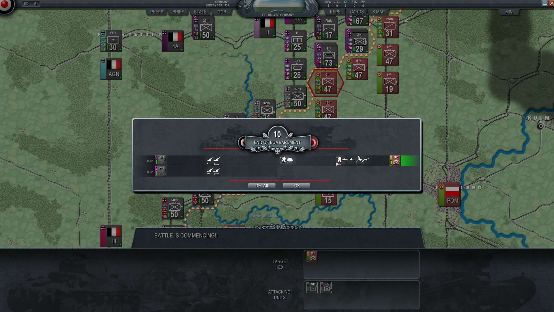 Screenshot for Decisive Campaigns: The Blitzkrieg from Warsaw to Paris