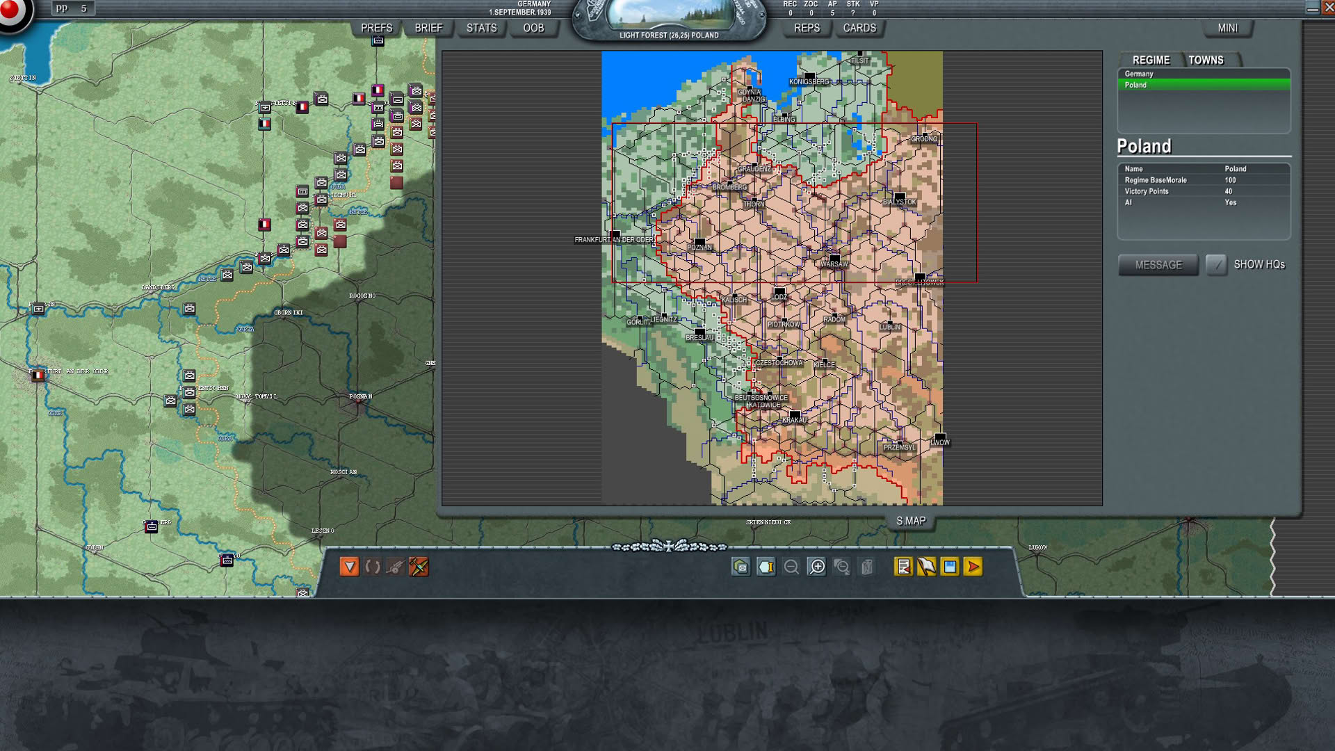 Screenshot for Decisive Campaigns: The Blitzkrieg from Warsaw to Paris