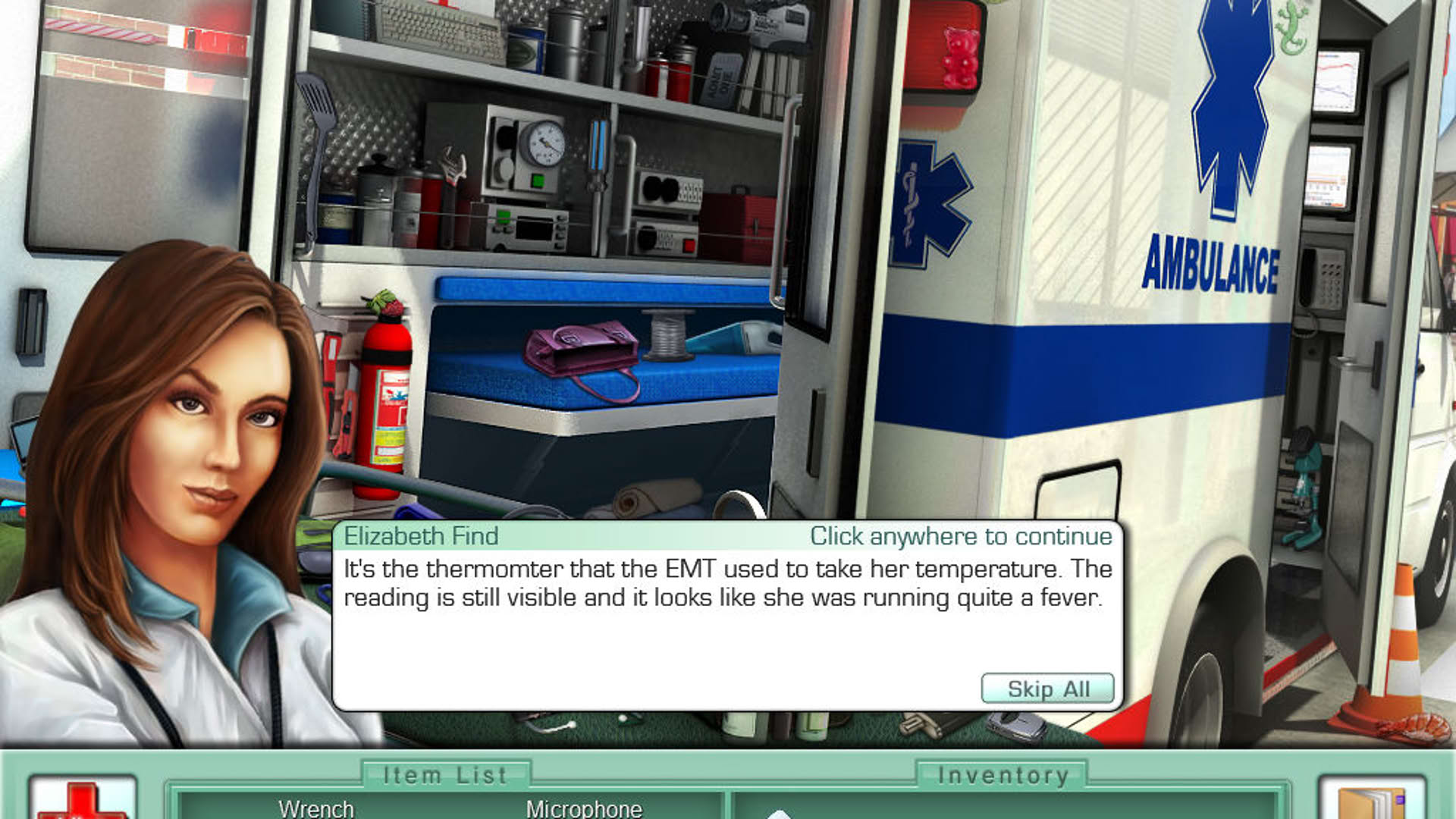 Screenshot for Elizabeth Find M.D.: Diagnosis Mystery - Season 2