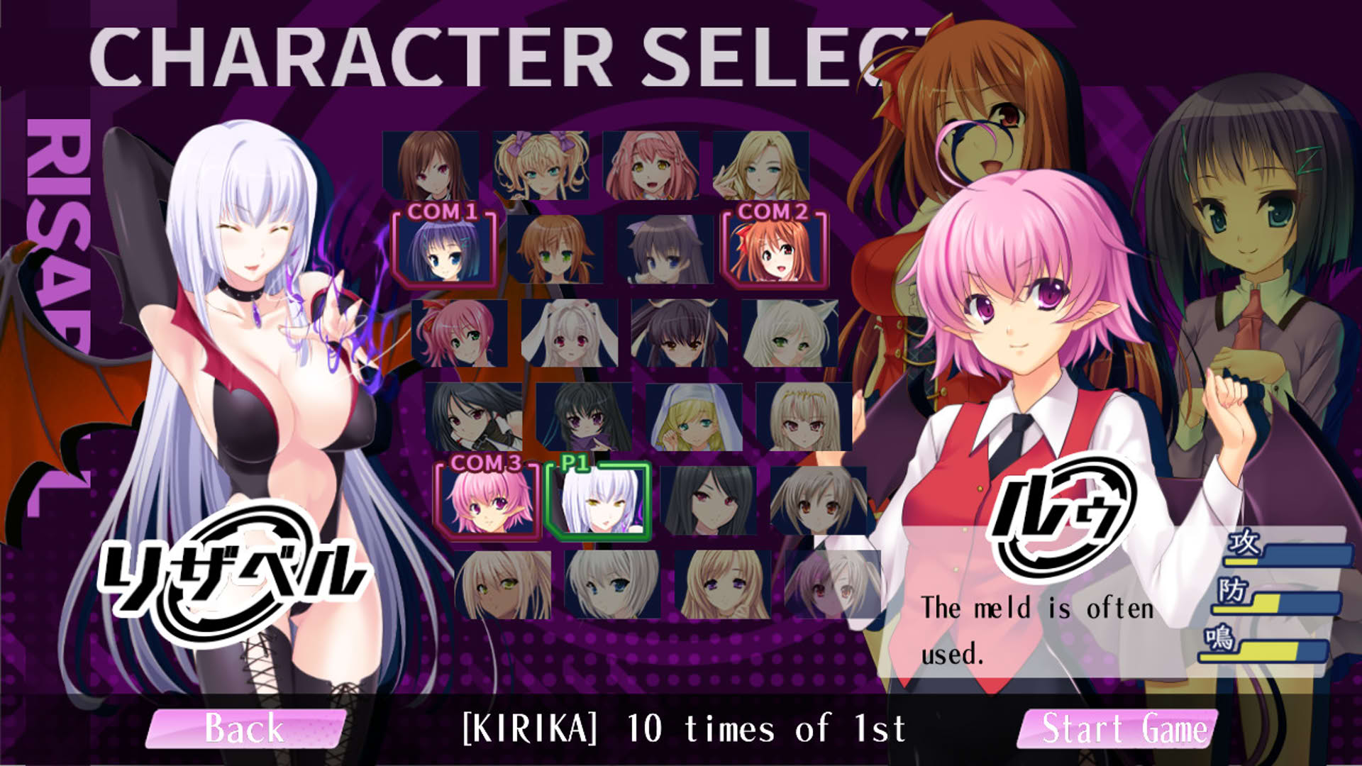 Screenshot for Mahjong Pretty Girls Battle