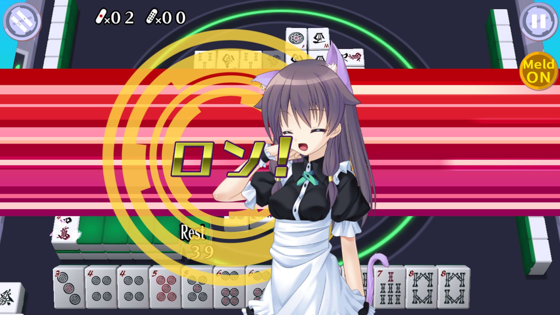 Screenshot for Mahjong Pretty Girls Battle