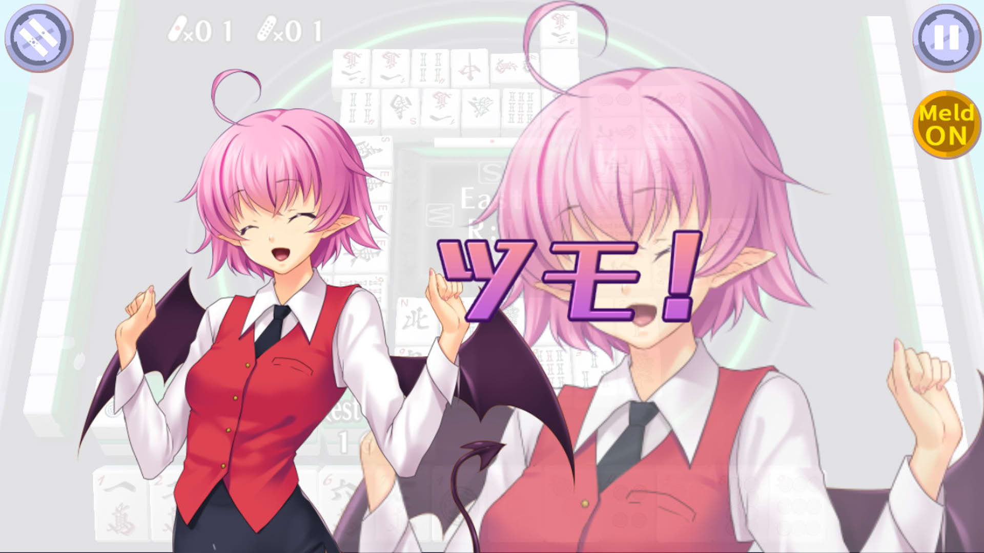 Screenshot for Mahjong Pretty Girls Battle