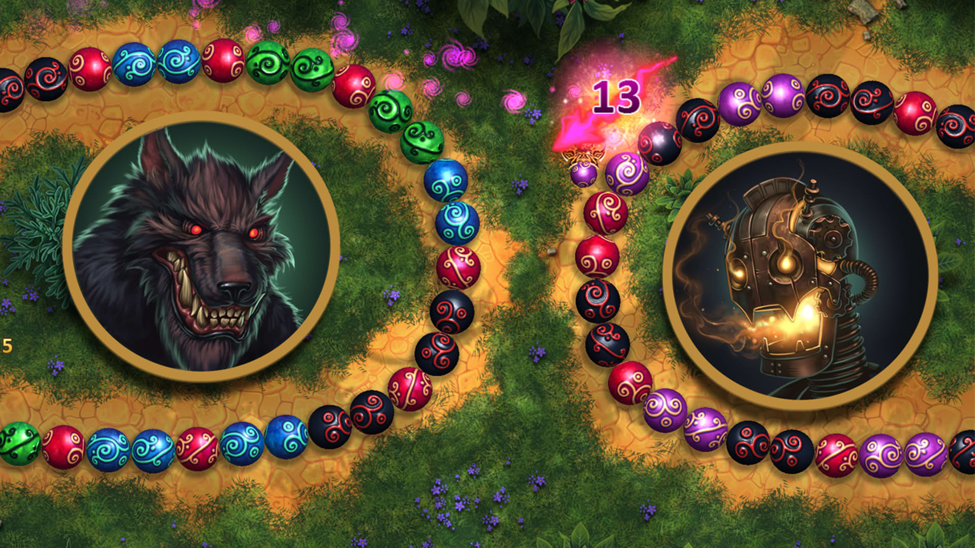 Screenshot for Marble Duel