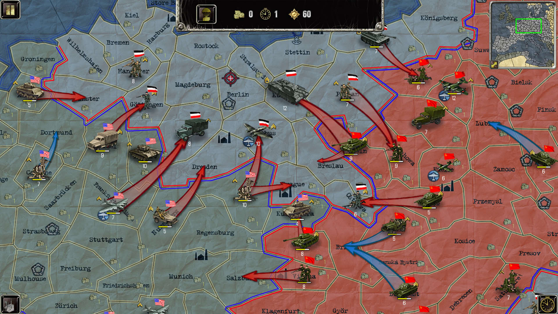 Screenshot for Strategy & Tactics: Wargame Collection