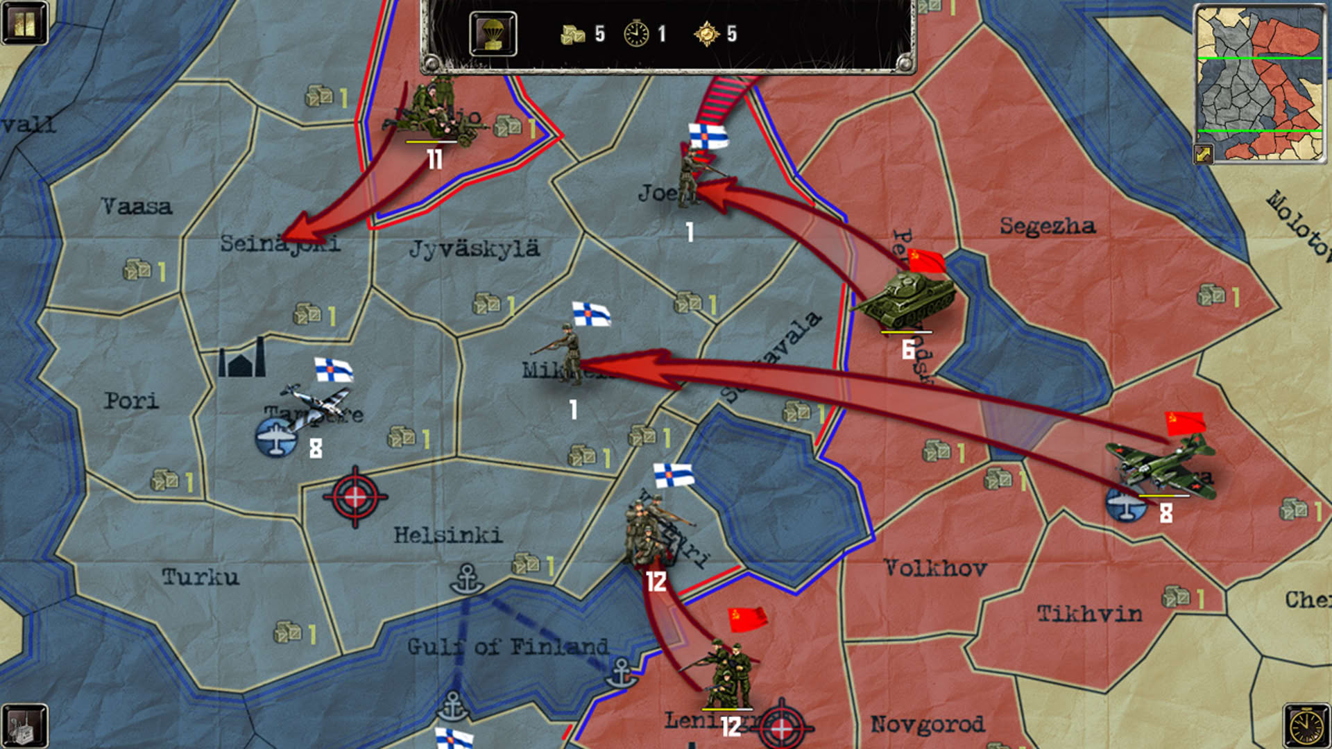 Screenshot for Strategy & Tactics: Wargame Collection