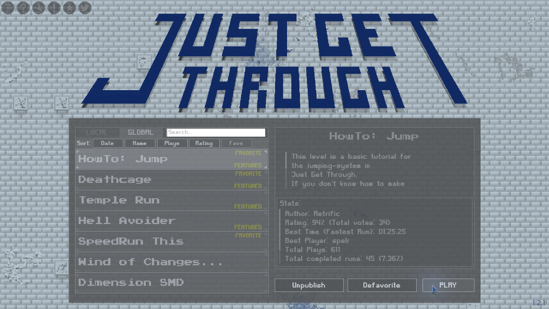 Screenshot for Just Get Through