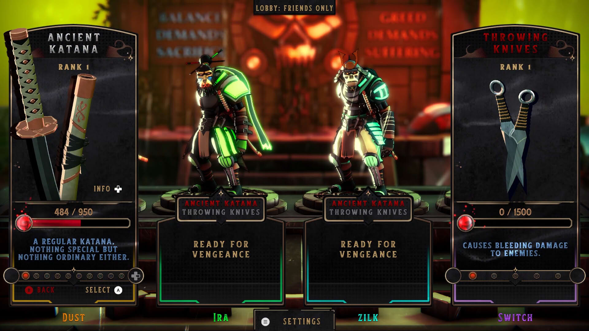 Screenshot for Cursed Blood