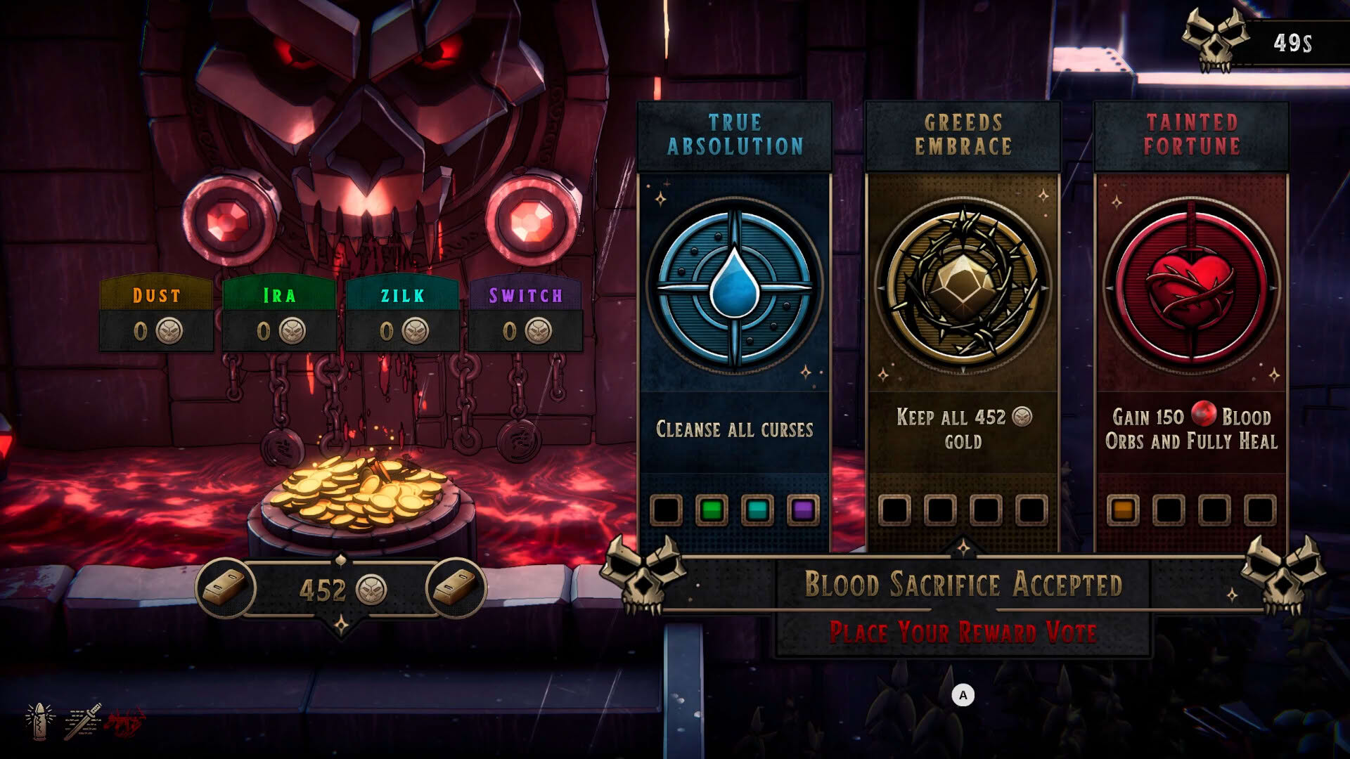 Screenshot for Cursed Blood