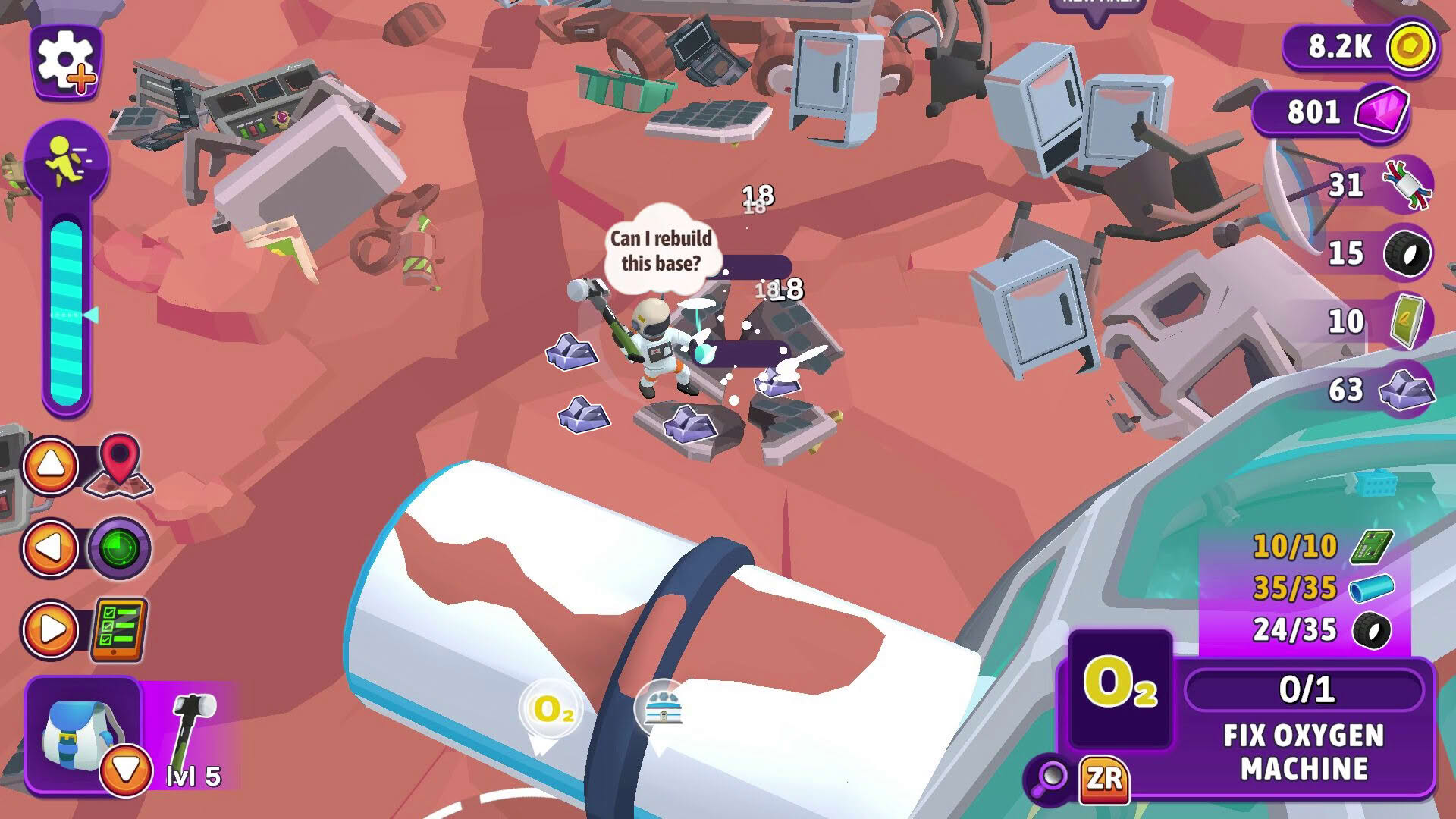 Screenshot for Mars Survivor