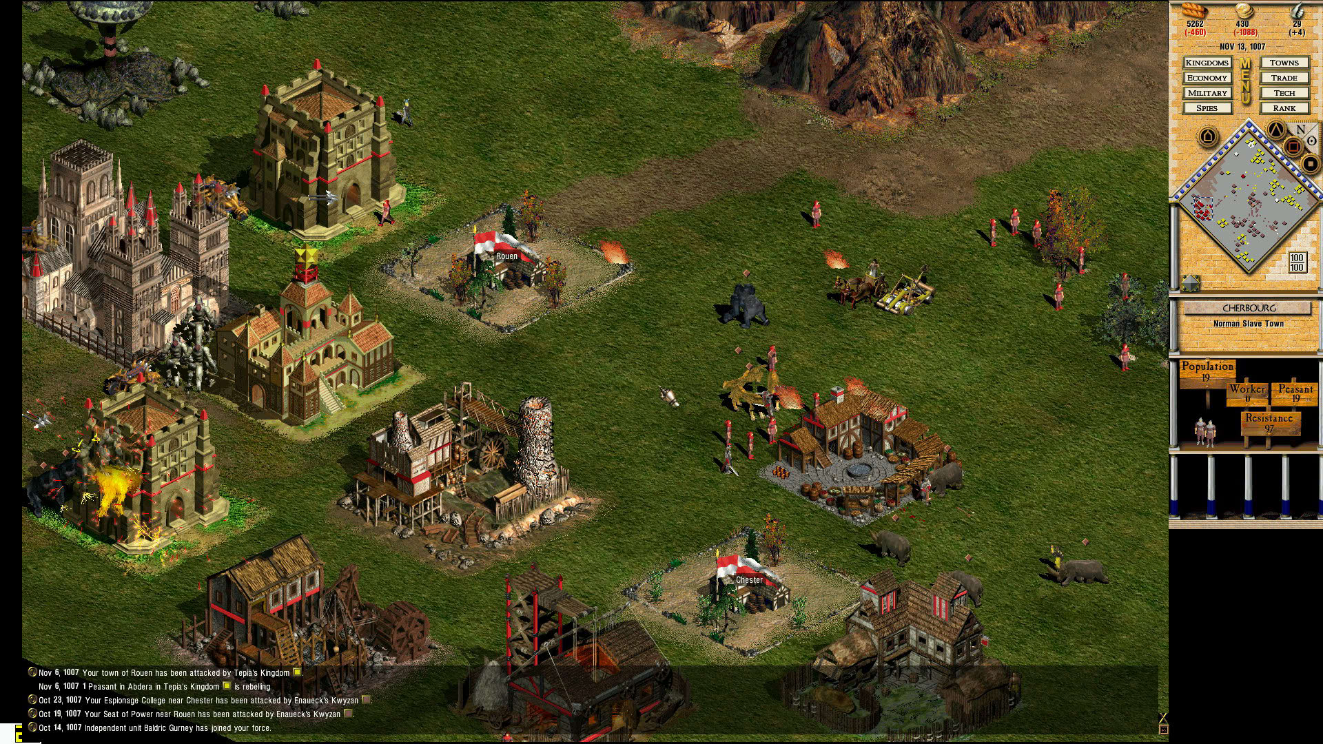 Screenshot for Seven Kingdoms 2 HD