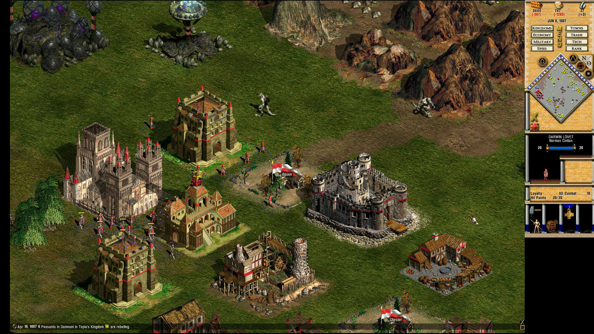 Screenshot for Seven Kingdoms 2 HD