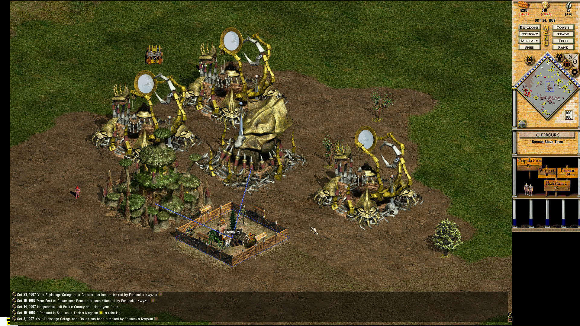 Screenshot for Seven Kingdoms 2 HD