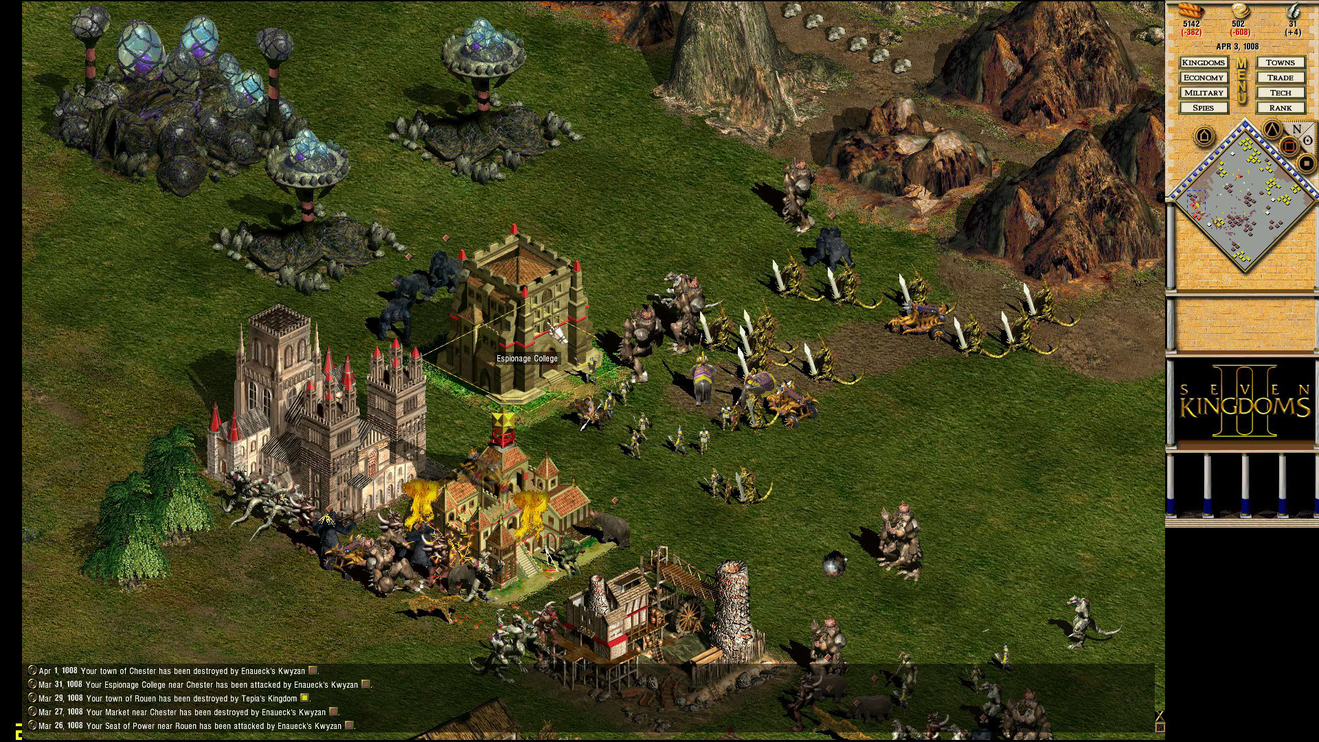 Screenshot for Seven Kingdoms 2 HD