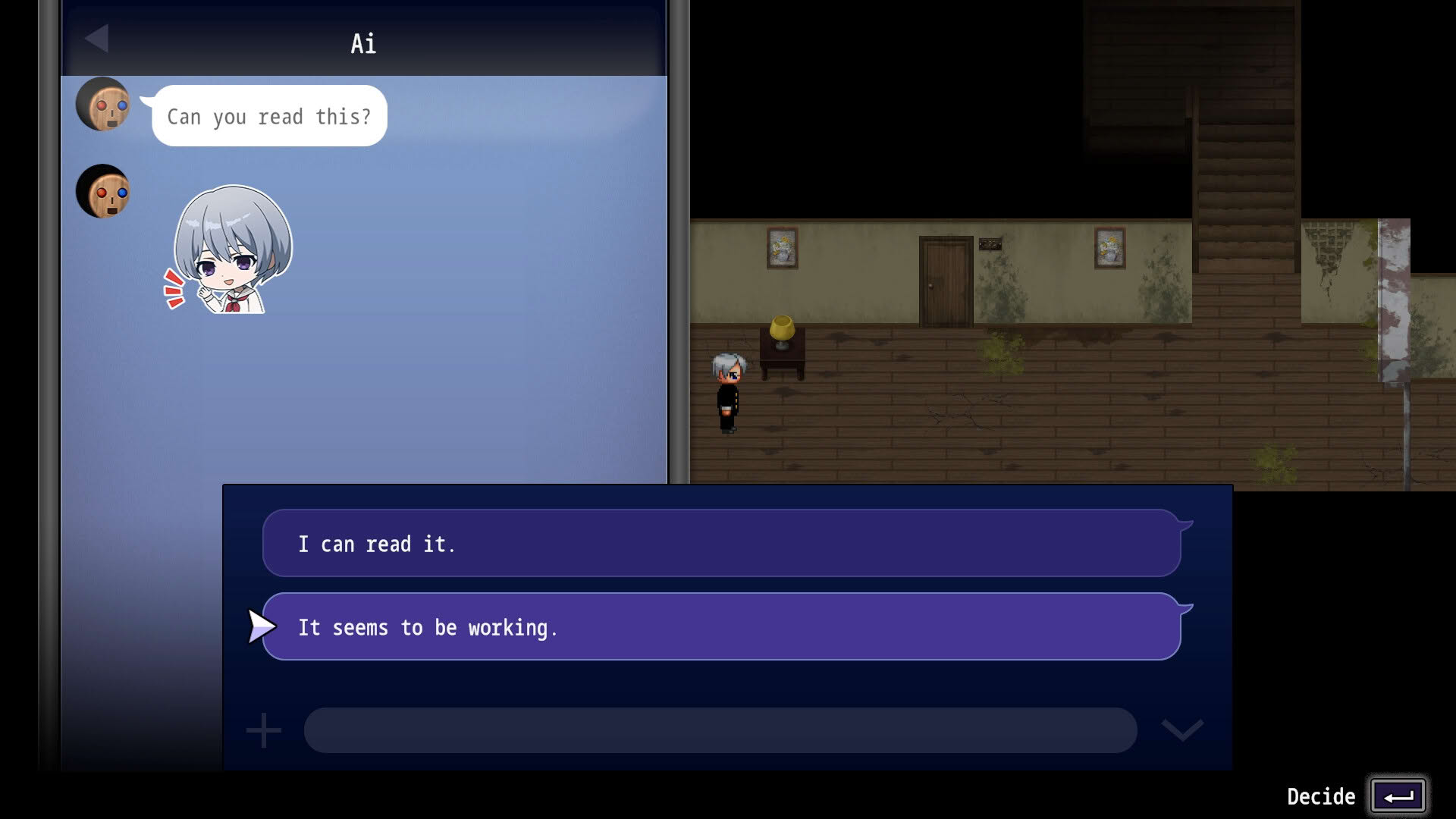 Screenshot for Aooni: The Horror of Blueberry Onsen