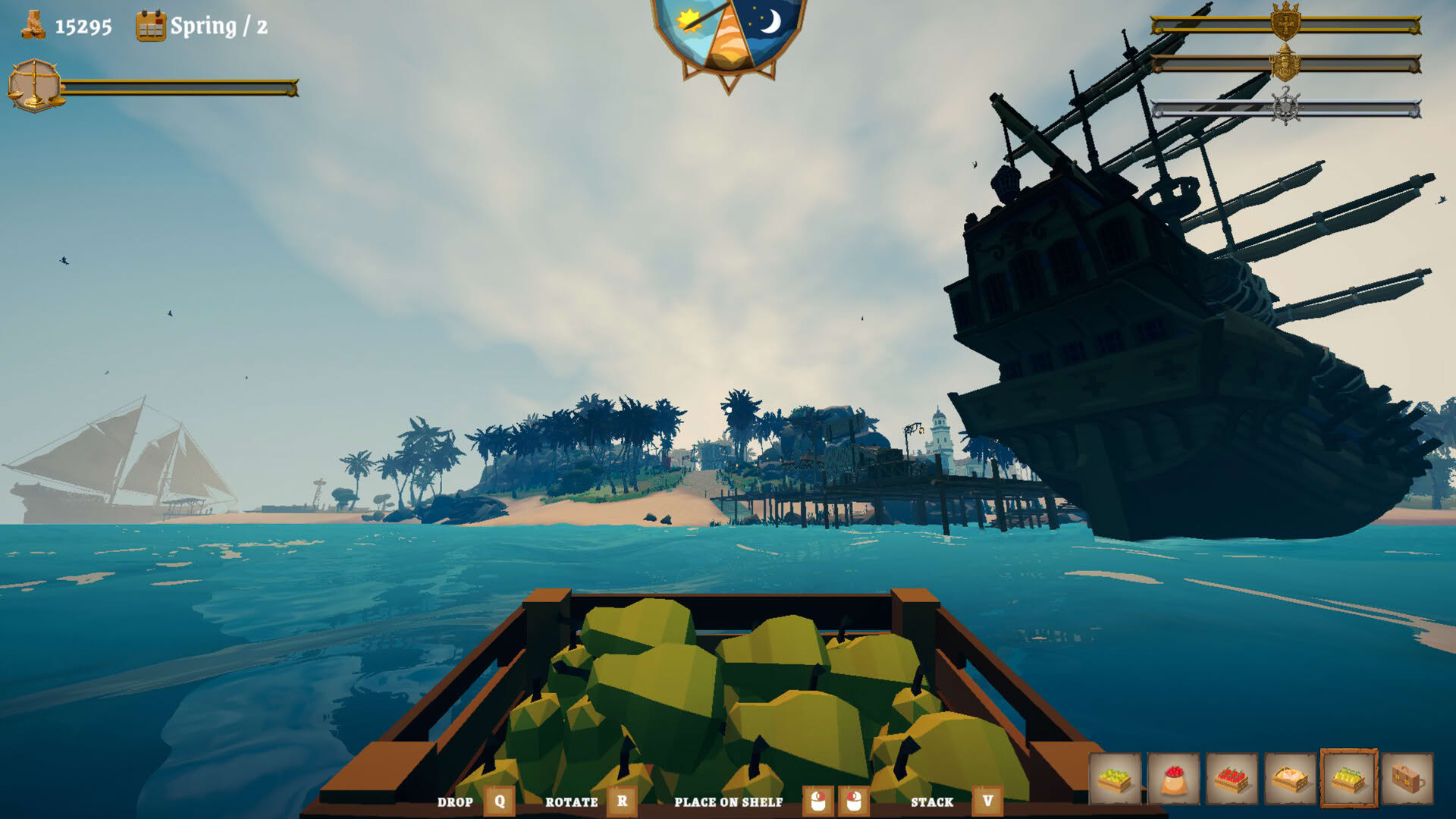 Screenshot for Island Market Simulator
