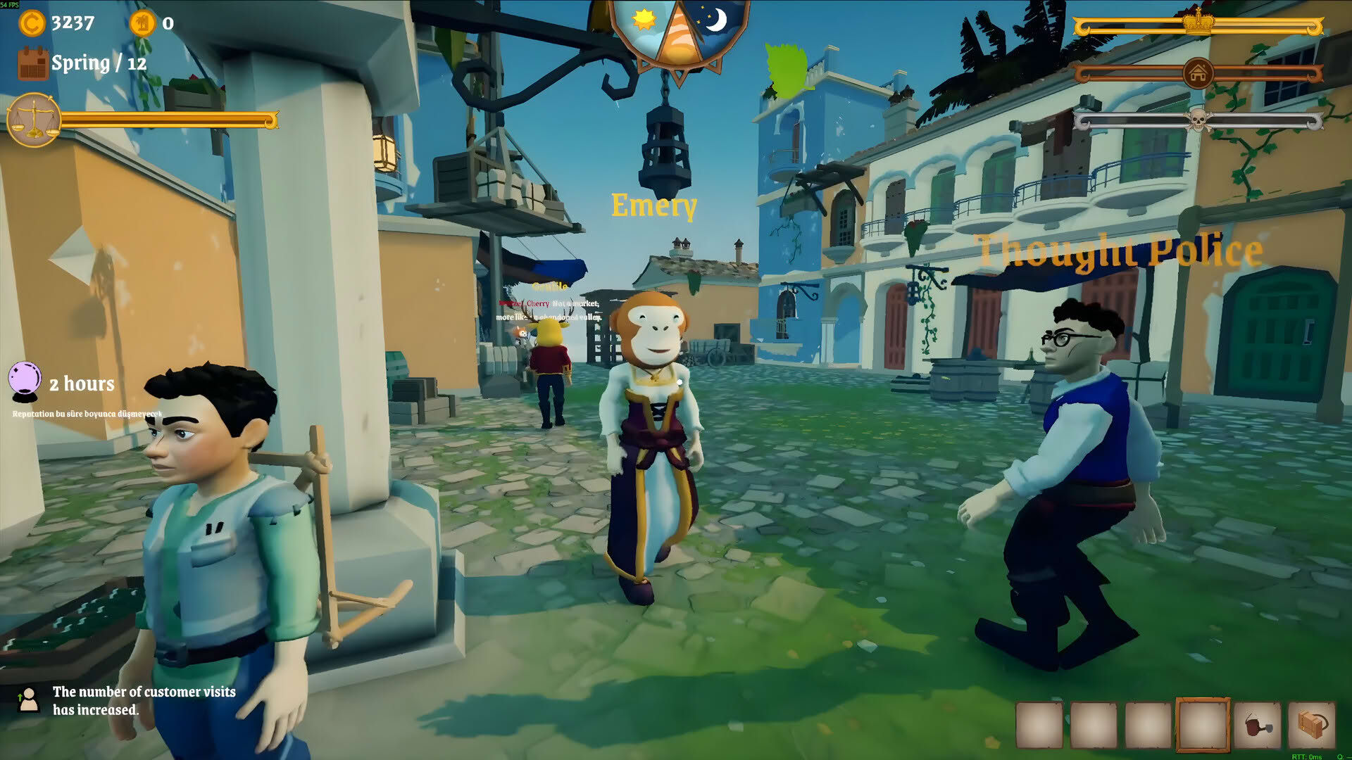 Screenshot for Island Market Simulator