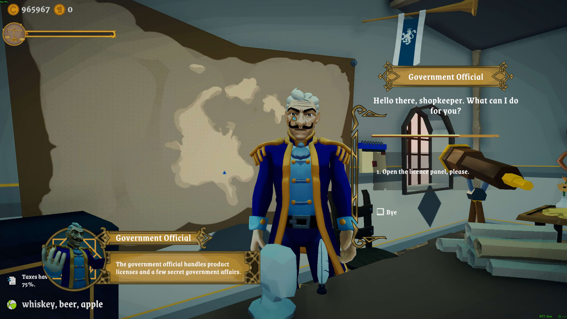 Screenshot for Island Market Simulator