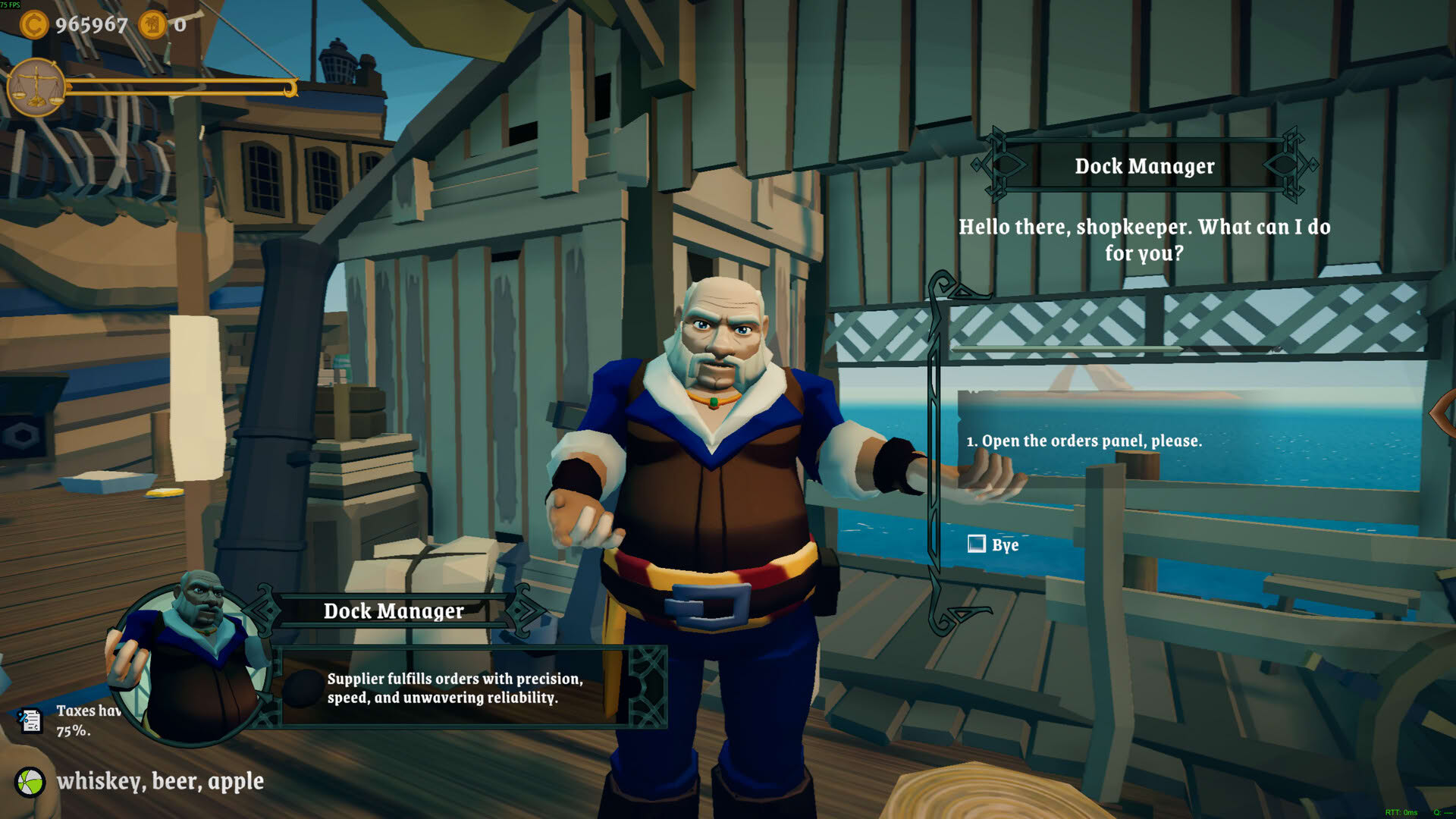 Screenshot for Island Market Simulator