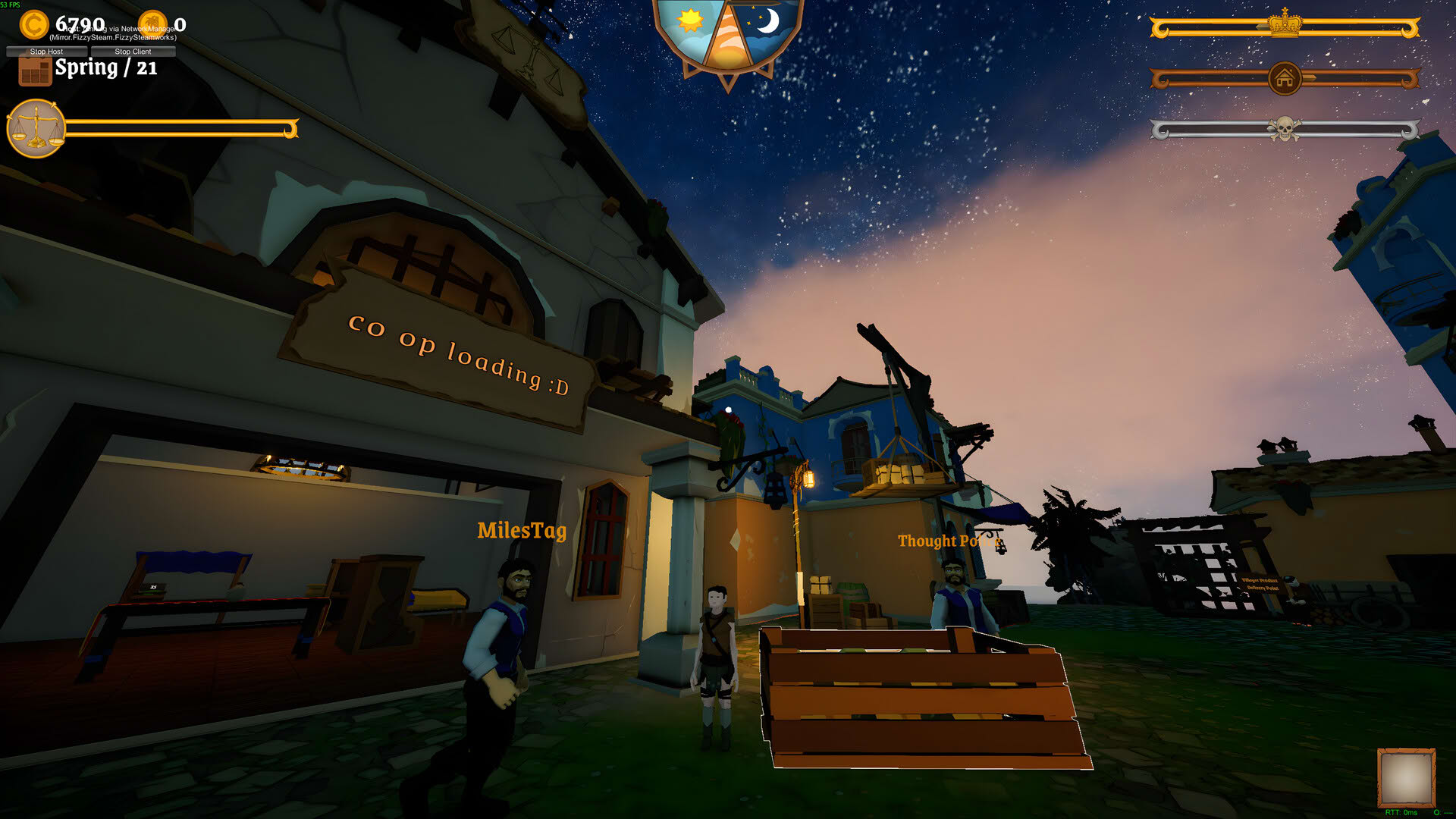 Screenshot for Island Market Simulator
