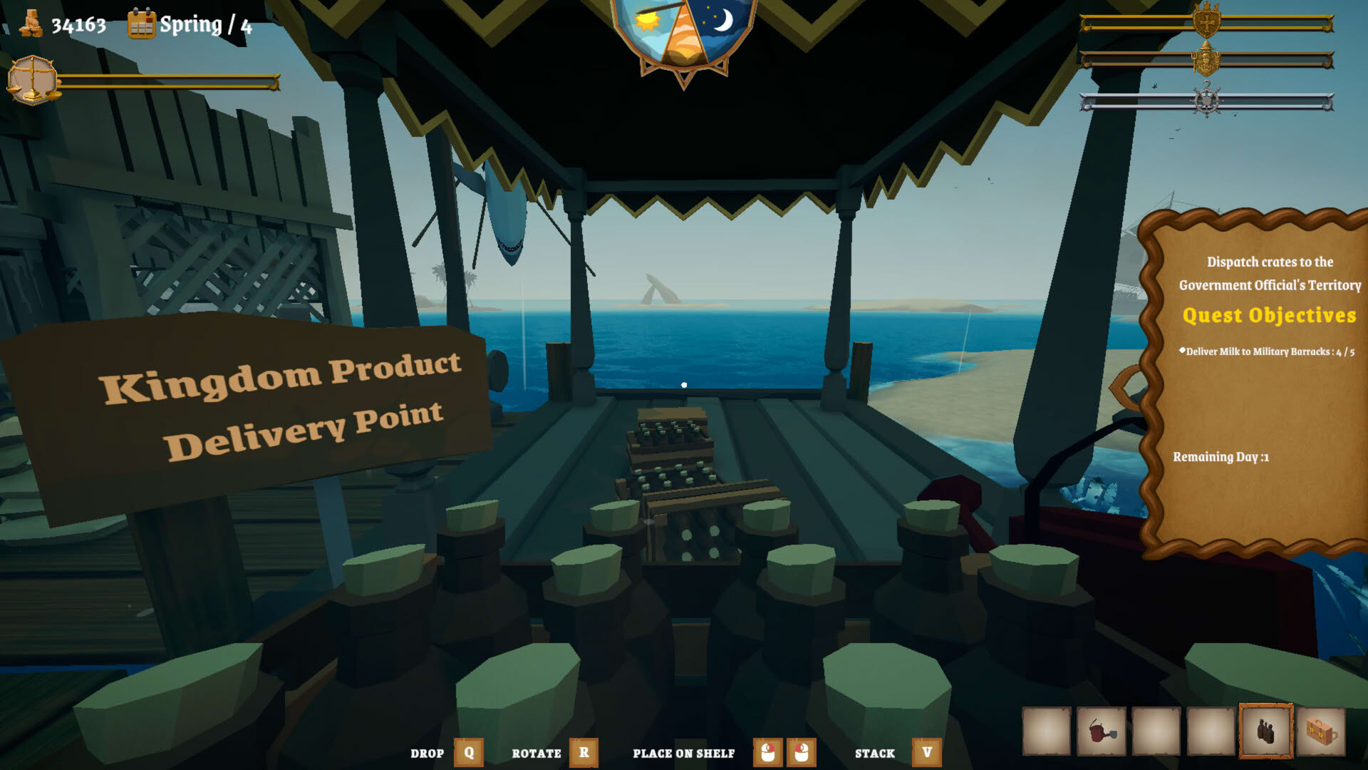 Screenshot for Island Market Simulator