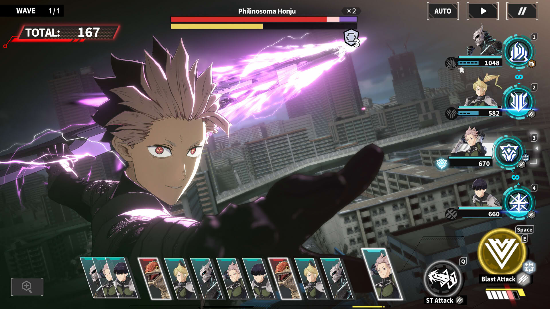 Screenshot for Kaiju No. 8: The Game