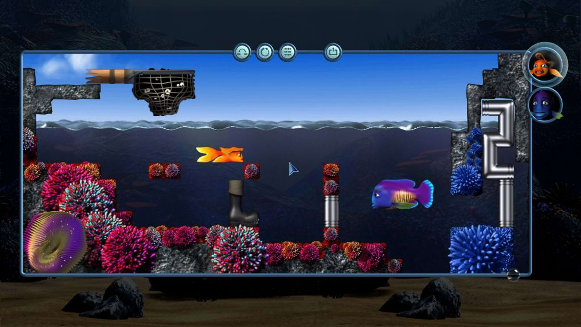 Screenshot for The Fish Fillets 2