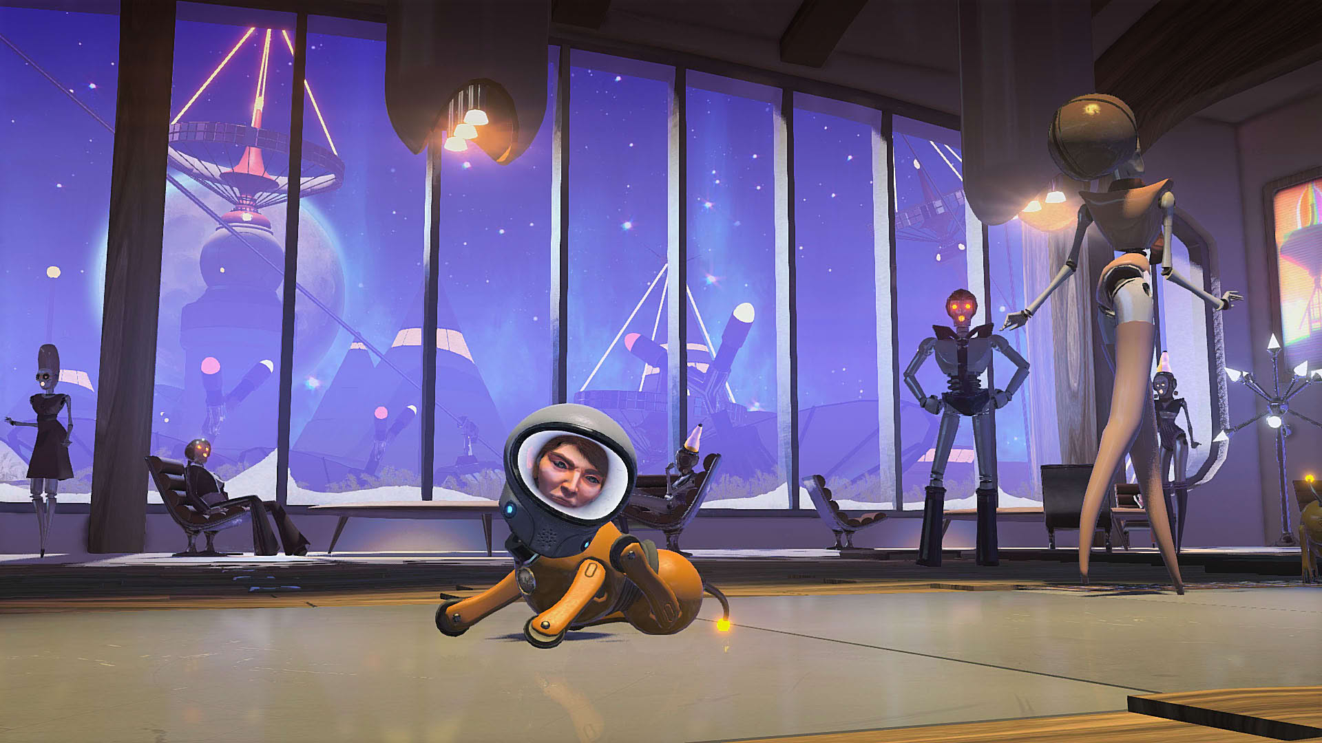 Screenshot for Headlander