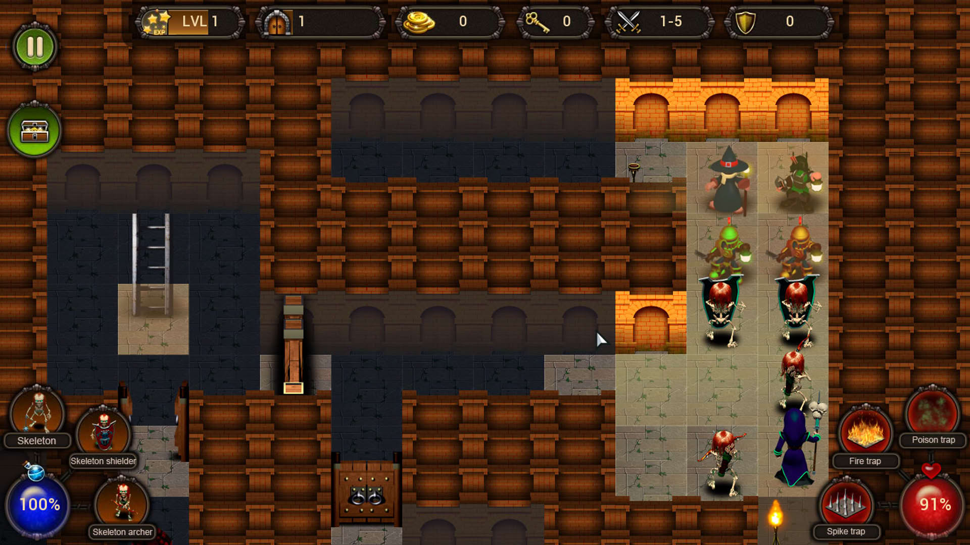 Screenshot for Dungeon of Gain
