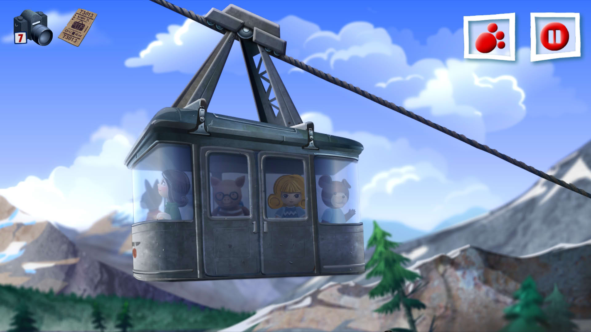 Screenshot for Teddy Floppy Ear: Mountain Adventure