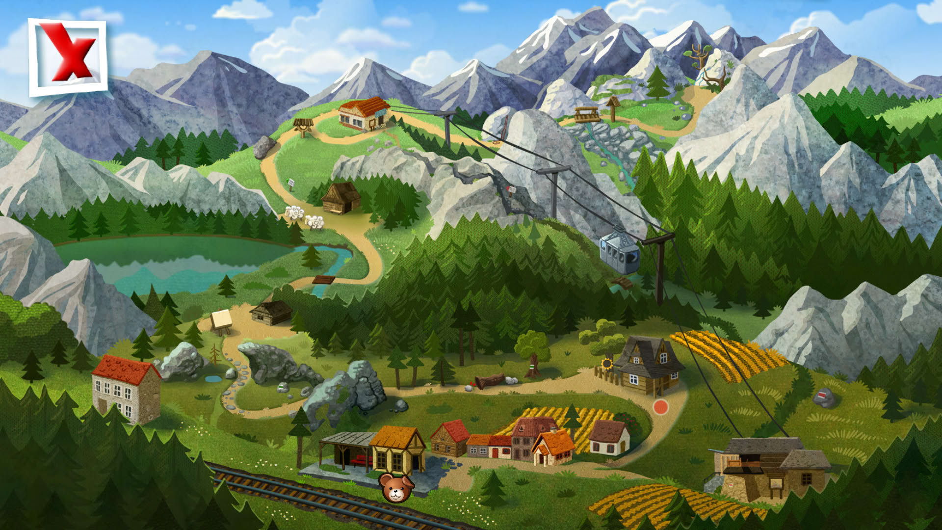 Screenshot for Teddy Floppy Ear: Mountain Adventure