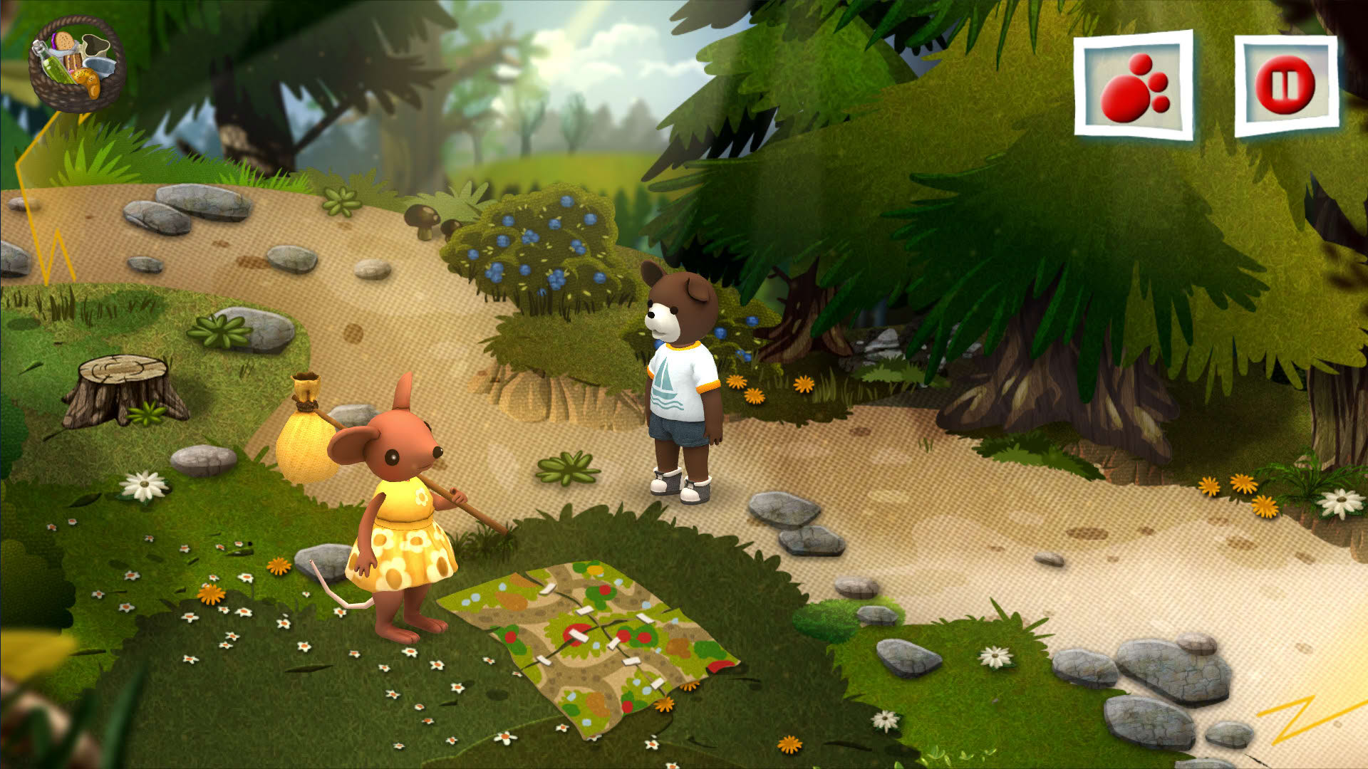 Screenshot for Teddy Floppy Ear: Kayaking