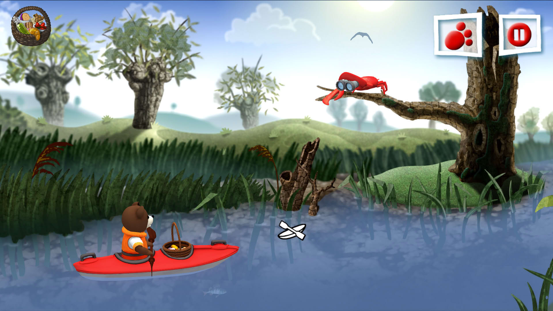 Screenshot for Teddy Floppy Ear: Kayaking